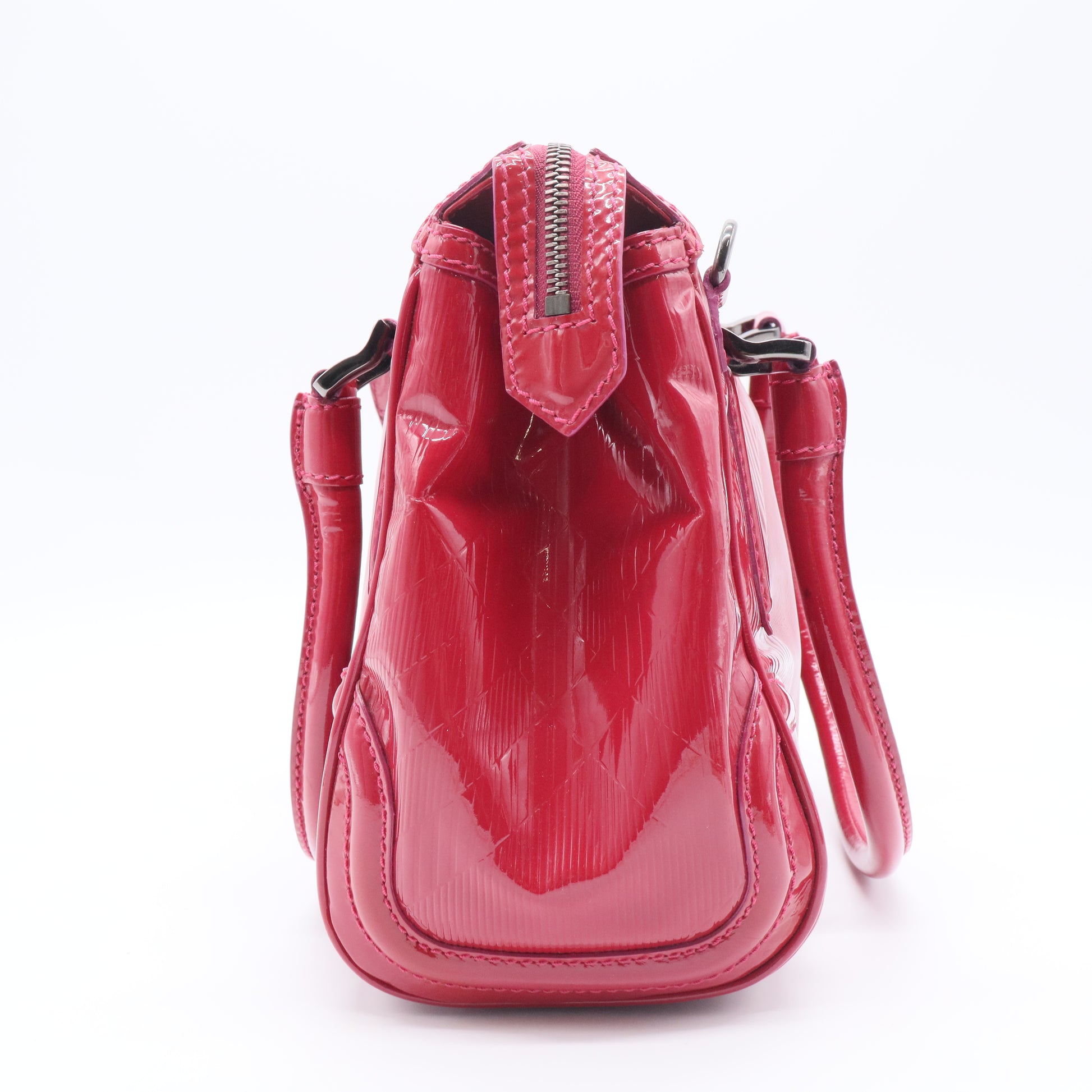 Anford Convertible Bowling Bag Embossed Patent Medium