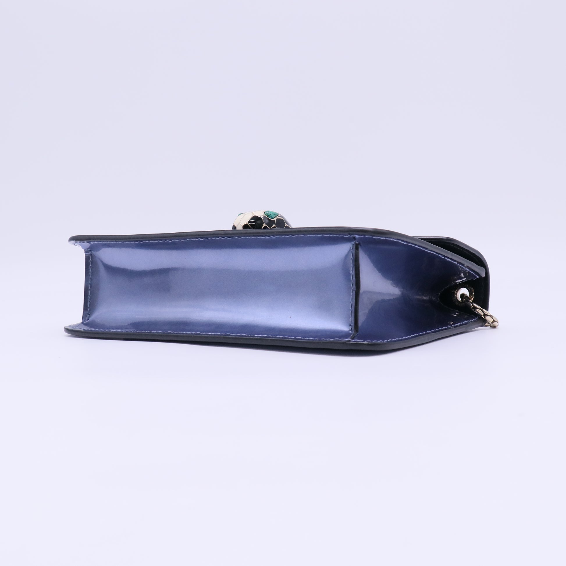 Bvlgari Patent Leather Shoulder Bag twins LDJ4643