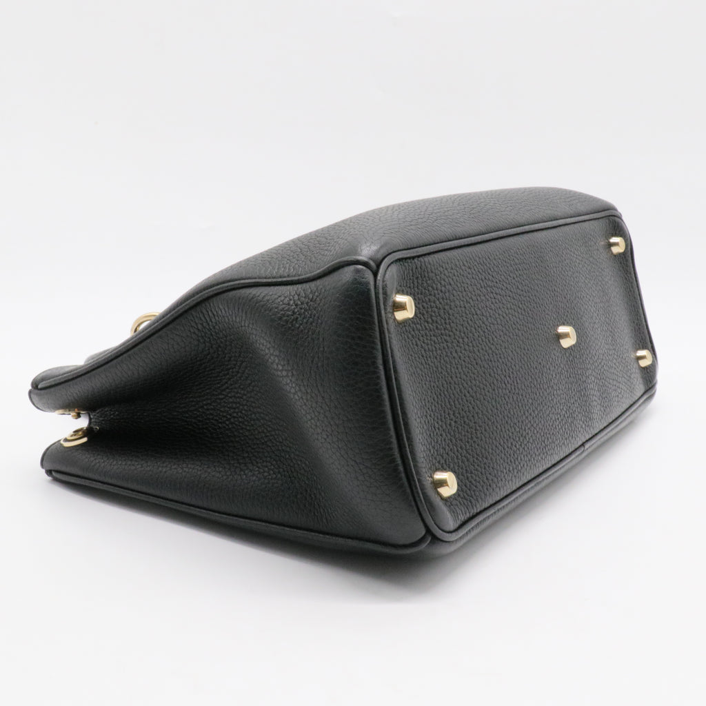 Diorissimo Tote Pebbled Leather Medium