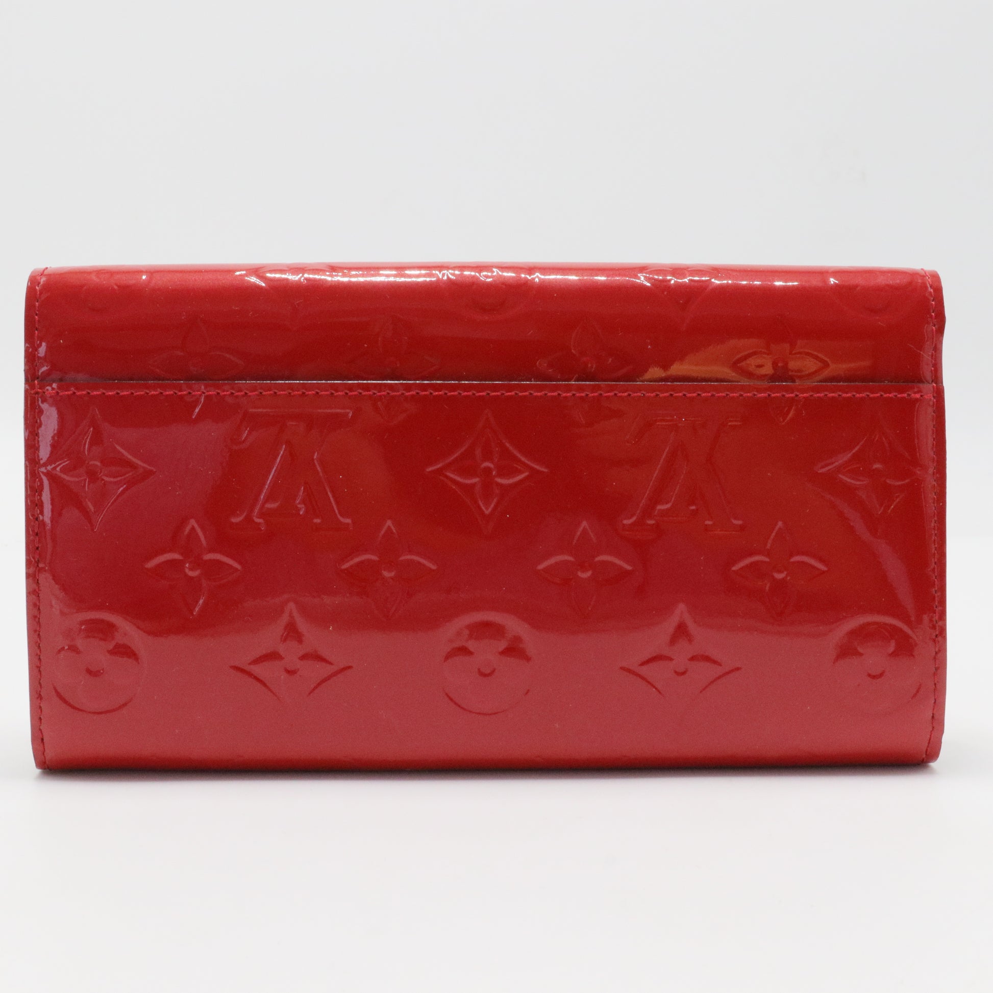 Sarah Wallet NM Monogram Vernis