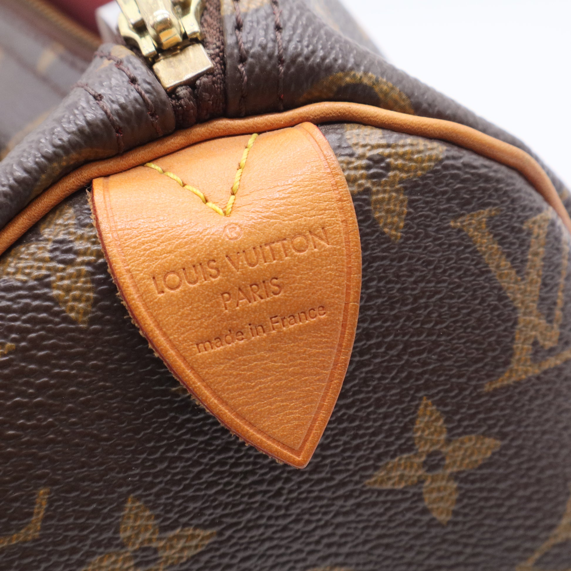 Limited Edition Grenade Monogram V Speedy 30 Bag twins