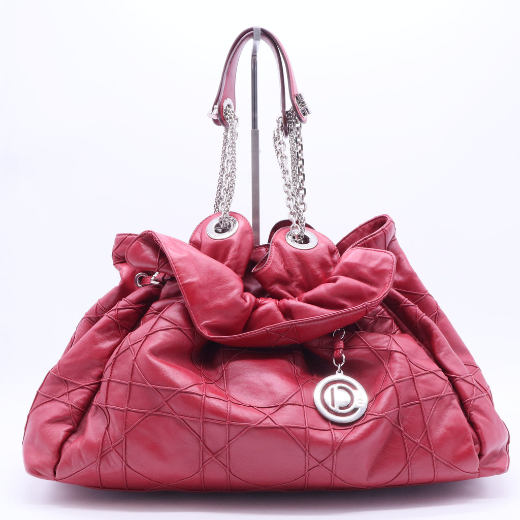 Christian Dior Cannage Top Handle Bag B11859 twins