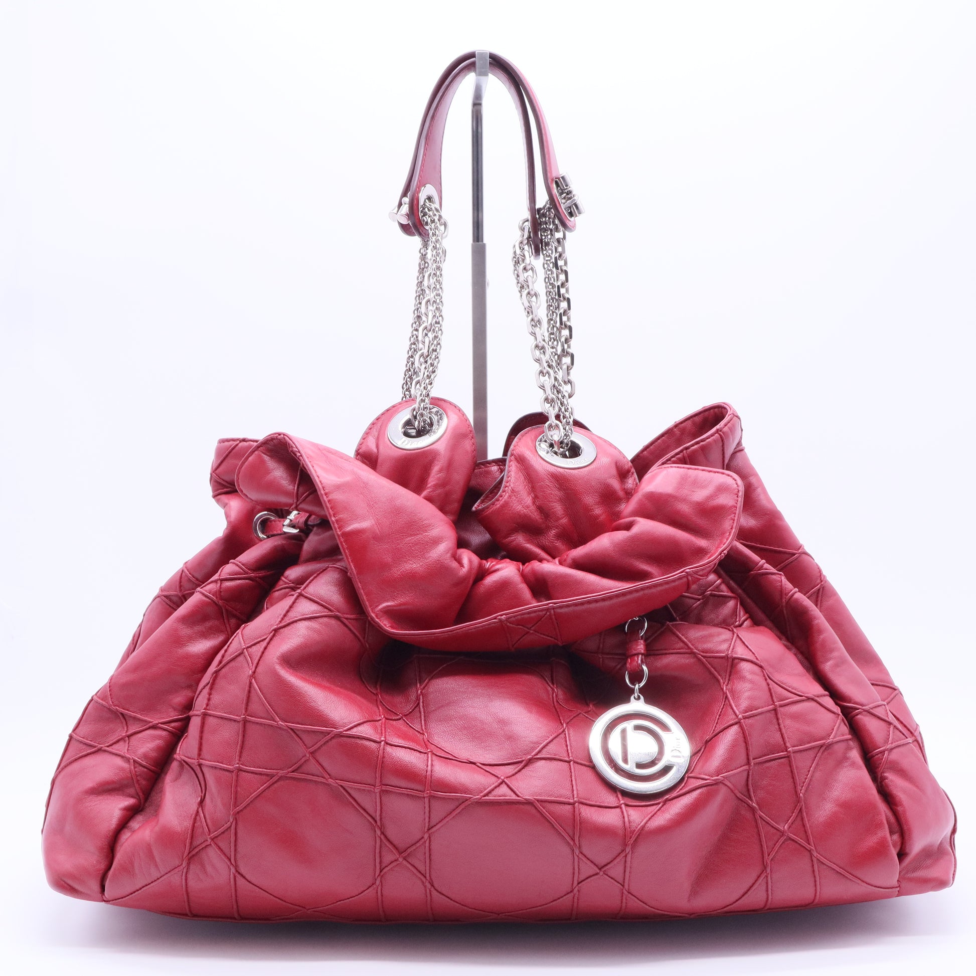 Christian Dior Cannage Top Handle Bag B11859 twins