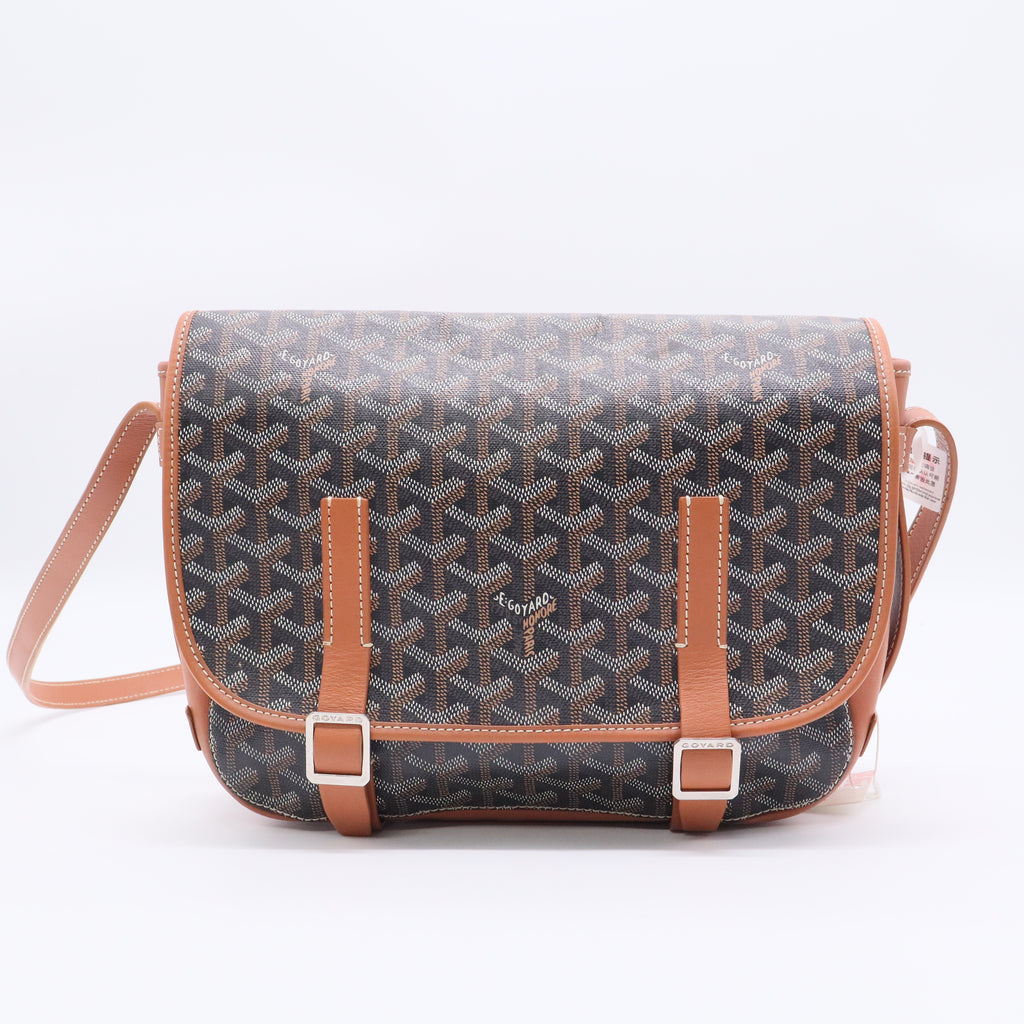 Goyardine  Belvedere MM Saddle Bag Twins LDJ3212
