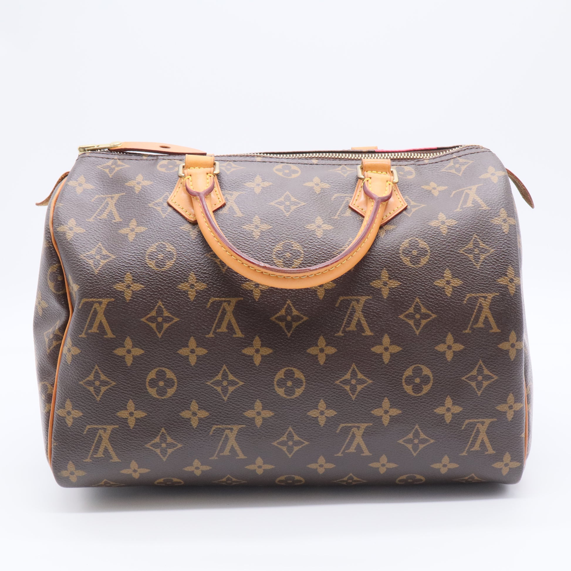 Limited Edition Grenade Monogram V Speedy 30 Bag twins