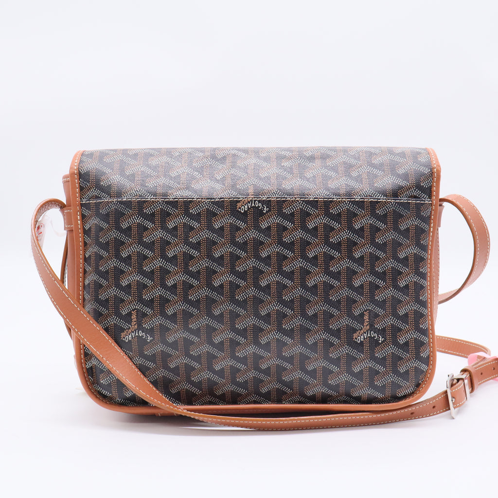 Goyardine  Belvedere MM Saddle Bag Twins LDJ3212