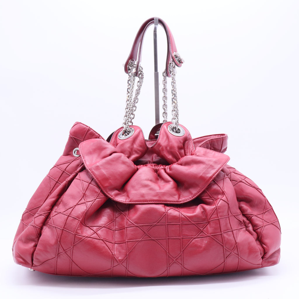 Christian Dior Cannage Top Handle Bag B11859 twins