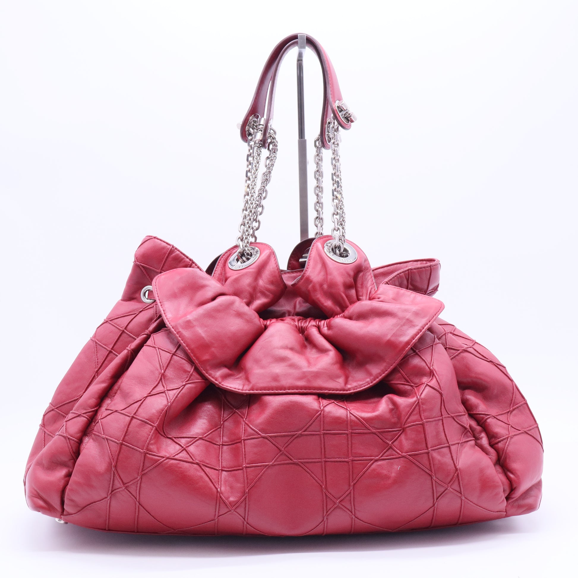 Christian Dior Cannage Top Handle Bag B11859 twins