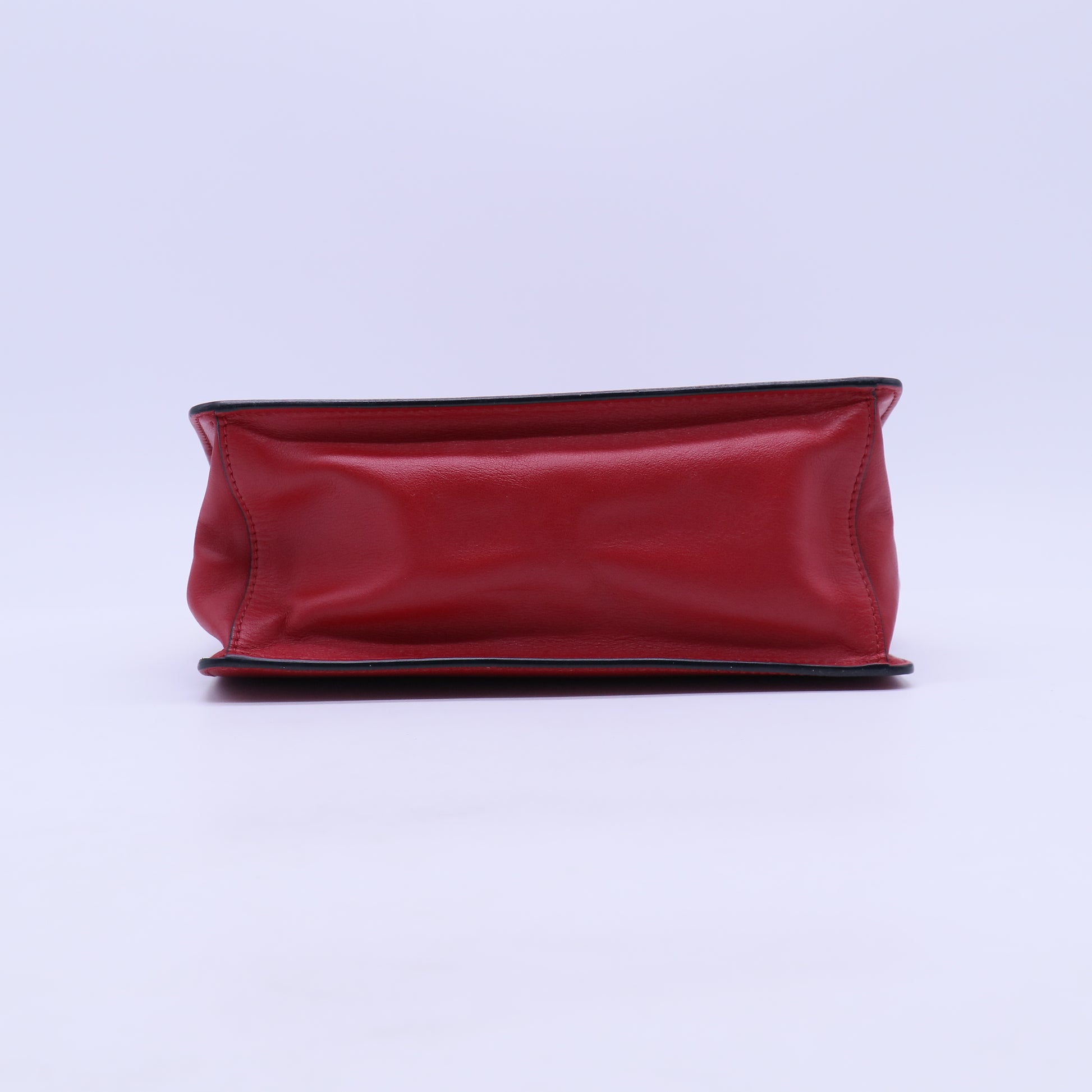 Light Frame Shoulder Bag Saffiano Leather Small B21475