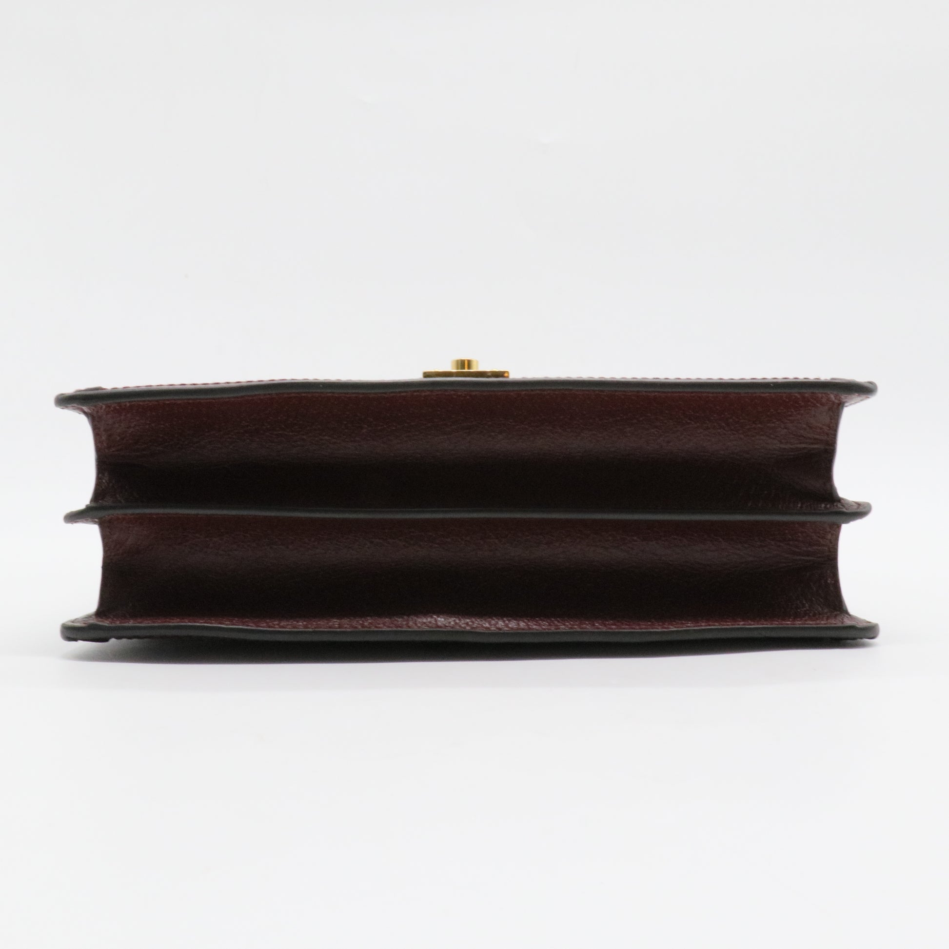 Ophidia Flap Top Handle Bag GG Coated Canvas Small