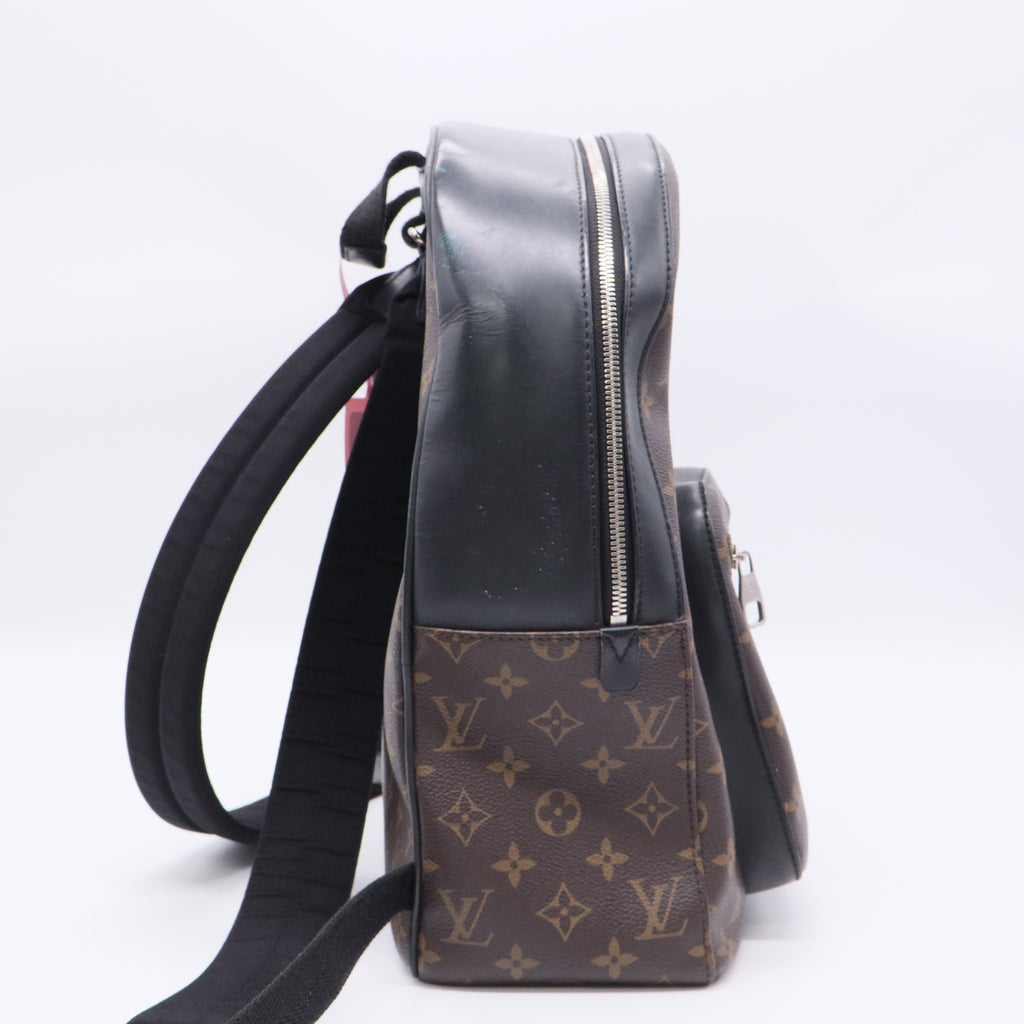 Louis Vuitton Monogram Macassar Josh Backpack Twins LDJ3229