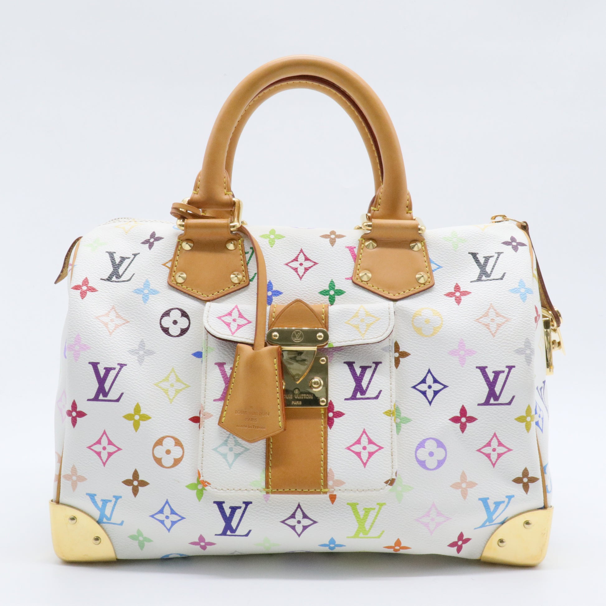 Speedy Handbag Monogram Multicolor 30