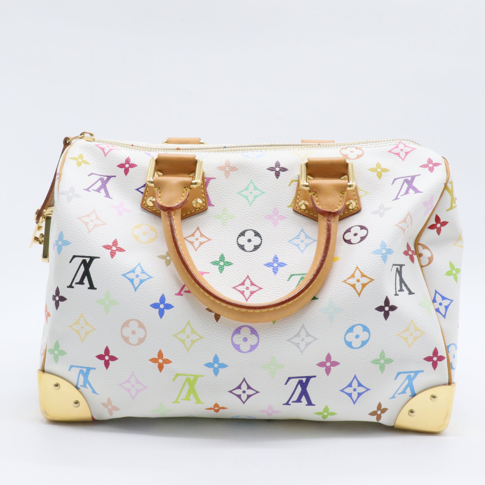 Speedy Handbag Monogram Multicolor 30
