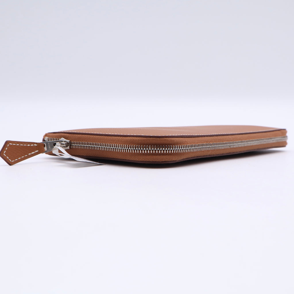 Hermes Azap Zip Around Wallet Epsom Long J2468 twins