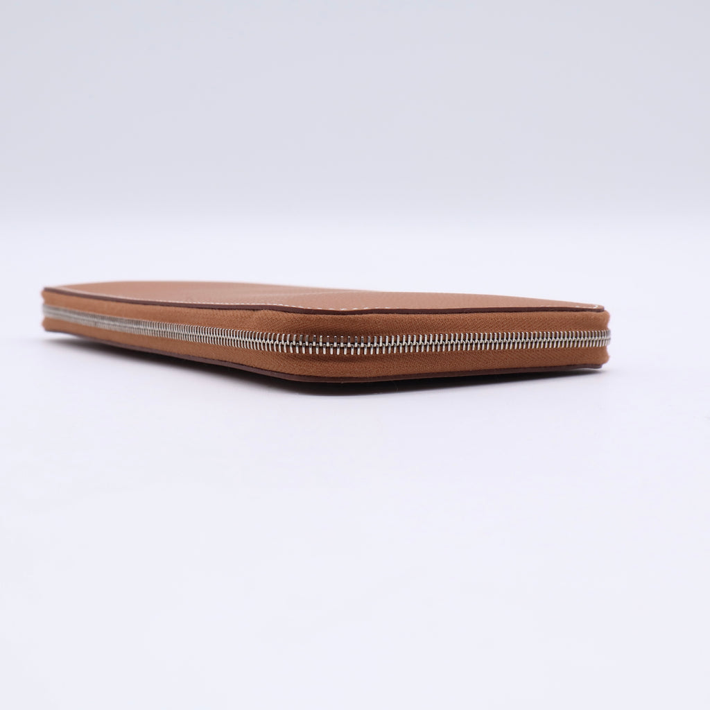 Hermes Azap Zip Around Wallet Epsom Long J2468 twins