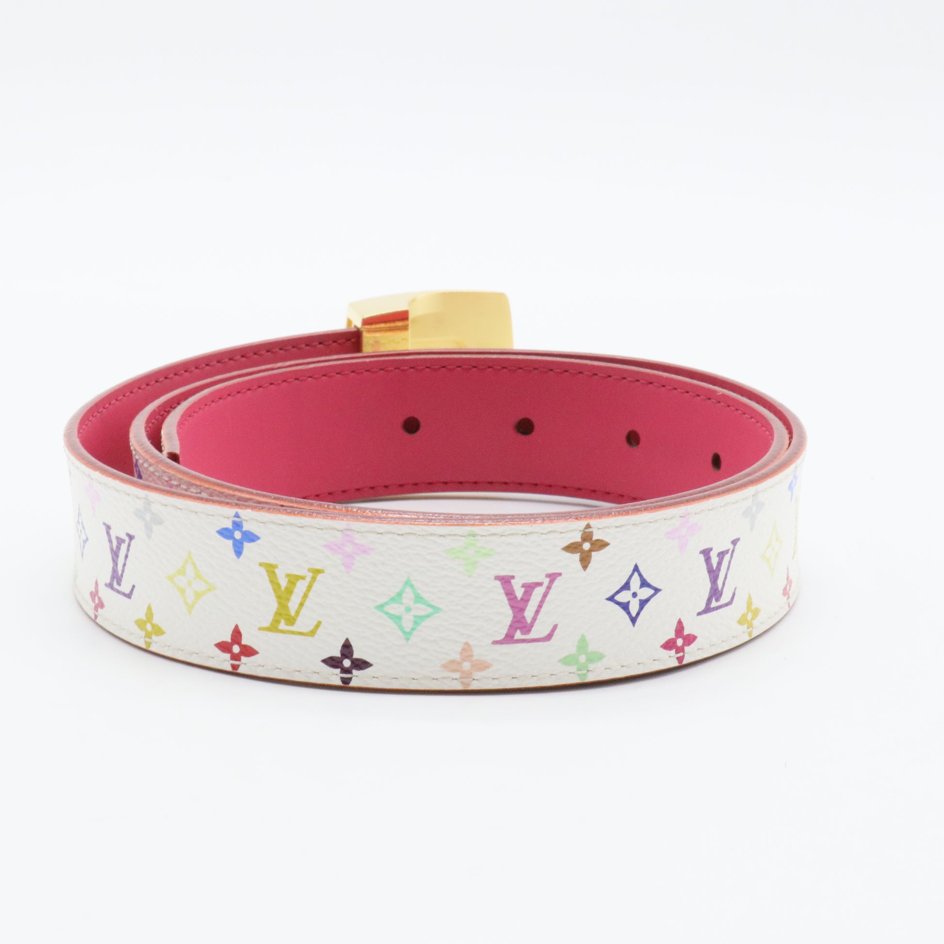 2011 Multicolore Monogram Pattern Belt