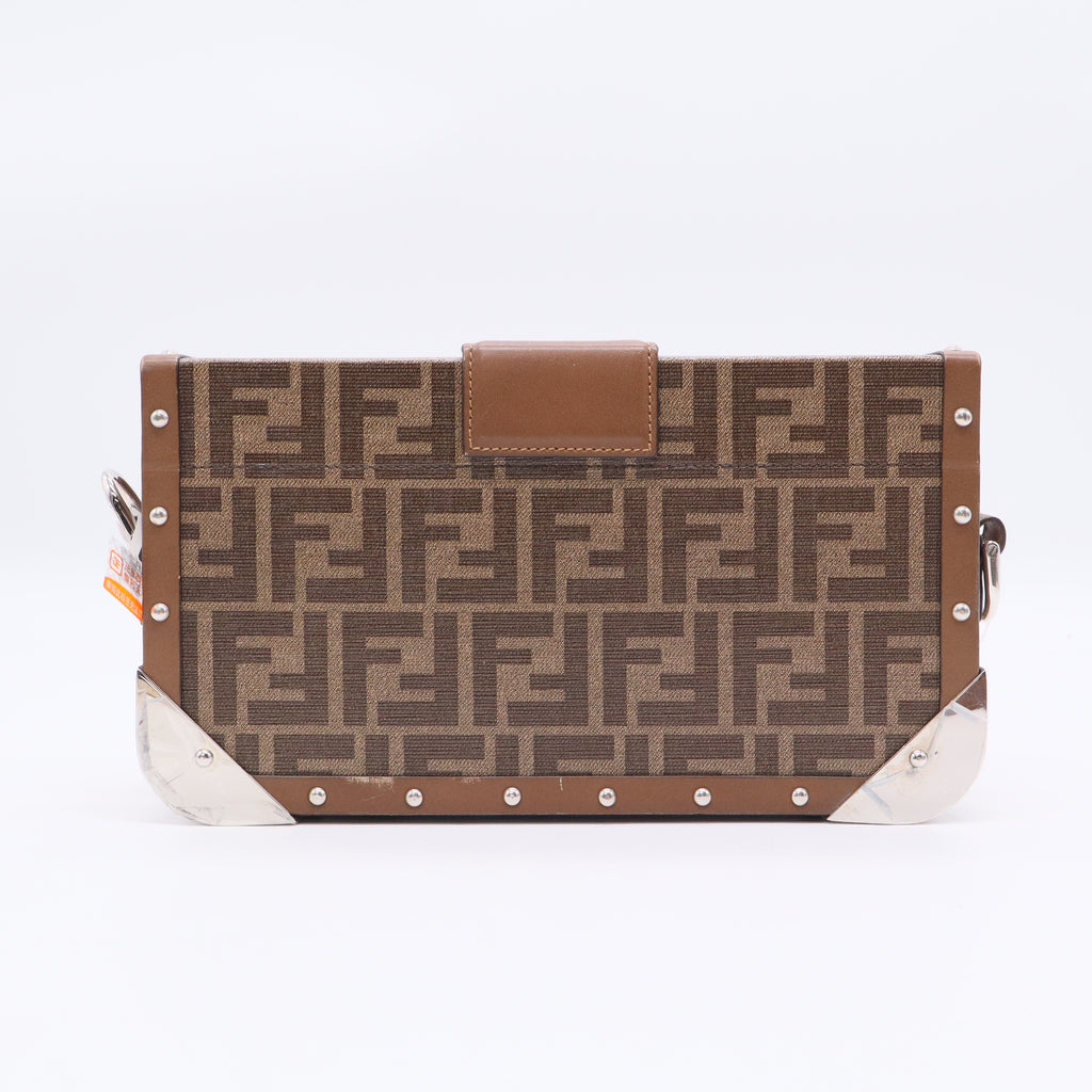 Baguette Trunk Bag Zucca Coated Canvas Twins LDJ3256