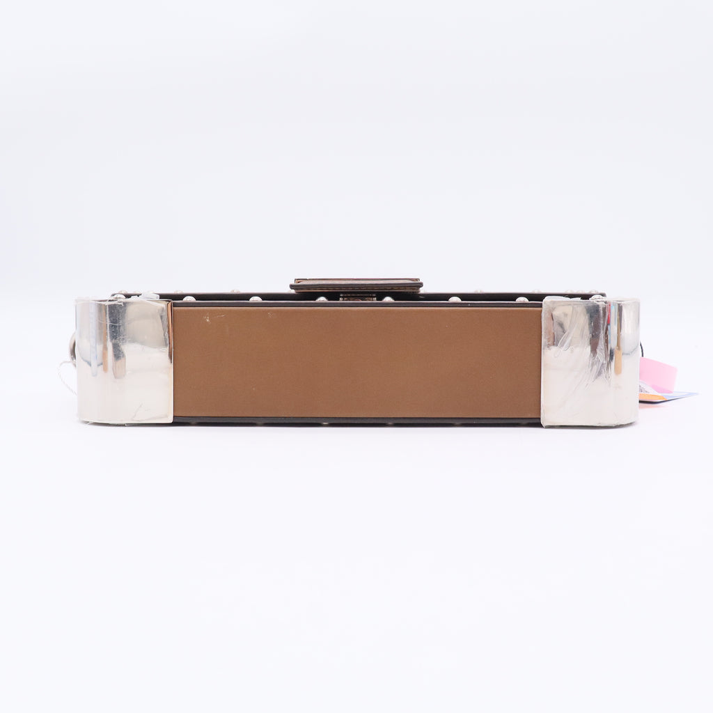 Baguette Trunk Bag Zucca Coated Canvas Twins LDJ3256