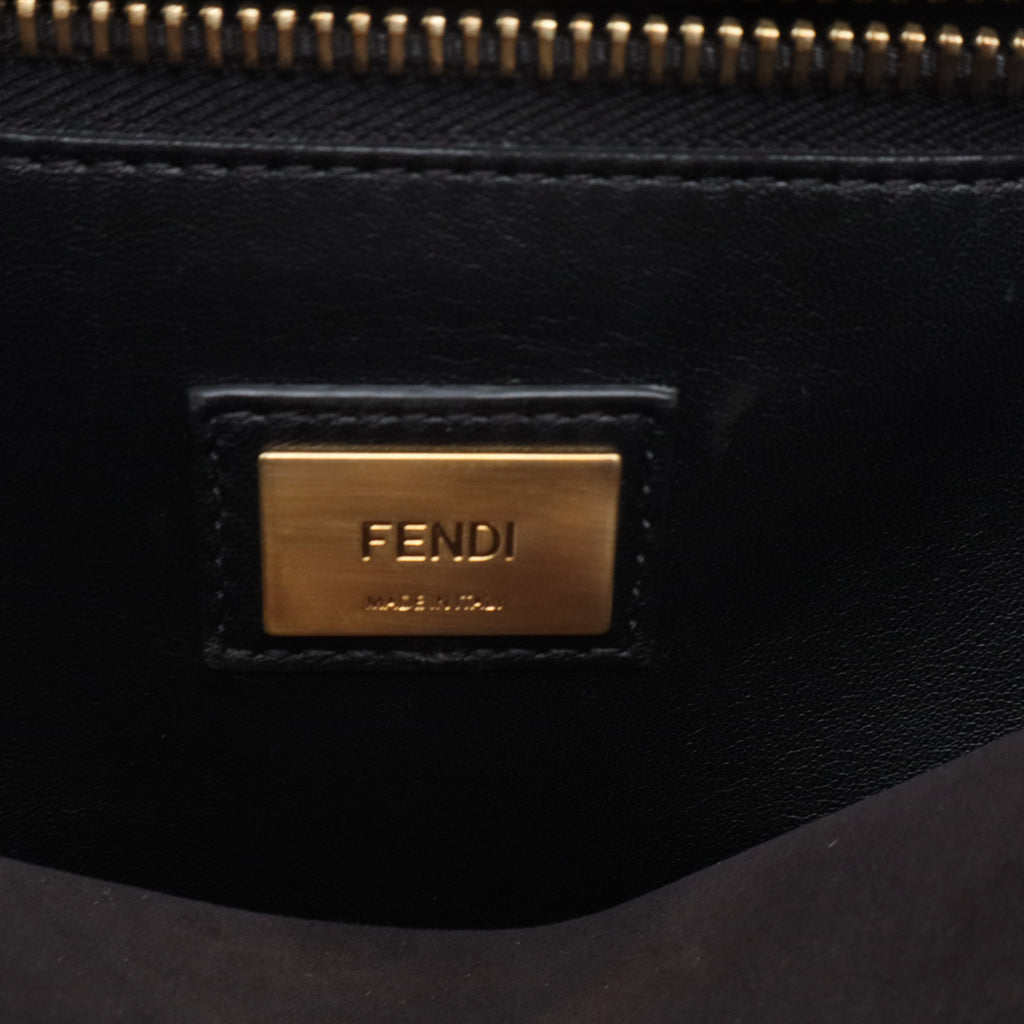 Peekaboo Bag Rigid Leather Regular Gisel