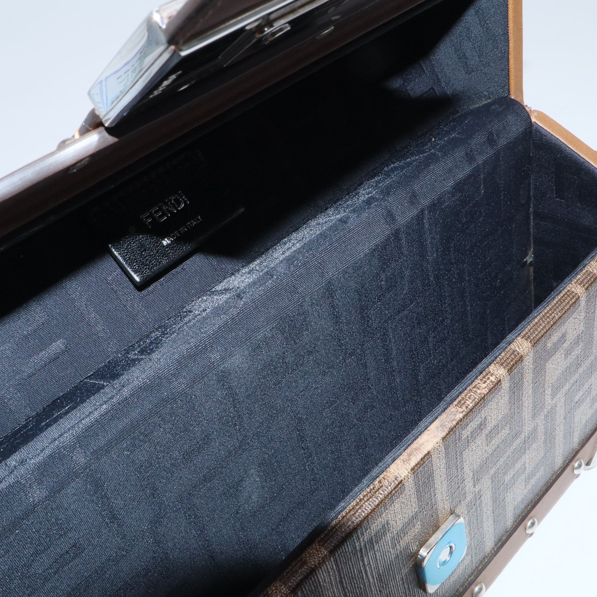 Baguette Trunk Bag Zucca Coated Canvas Twins LDJ3256