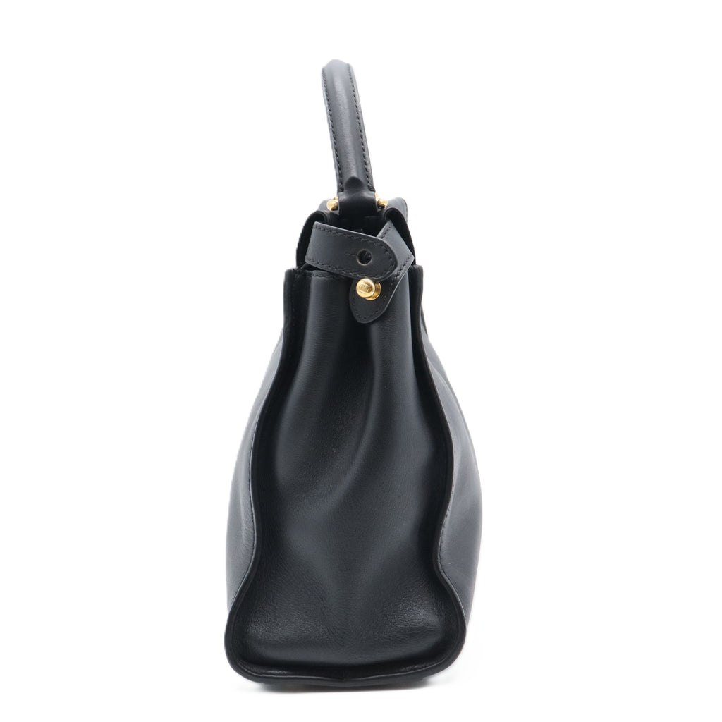 Peekaboo Bag Rigid Leather Regular Gisel