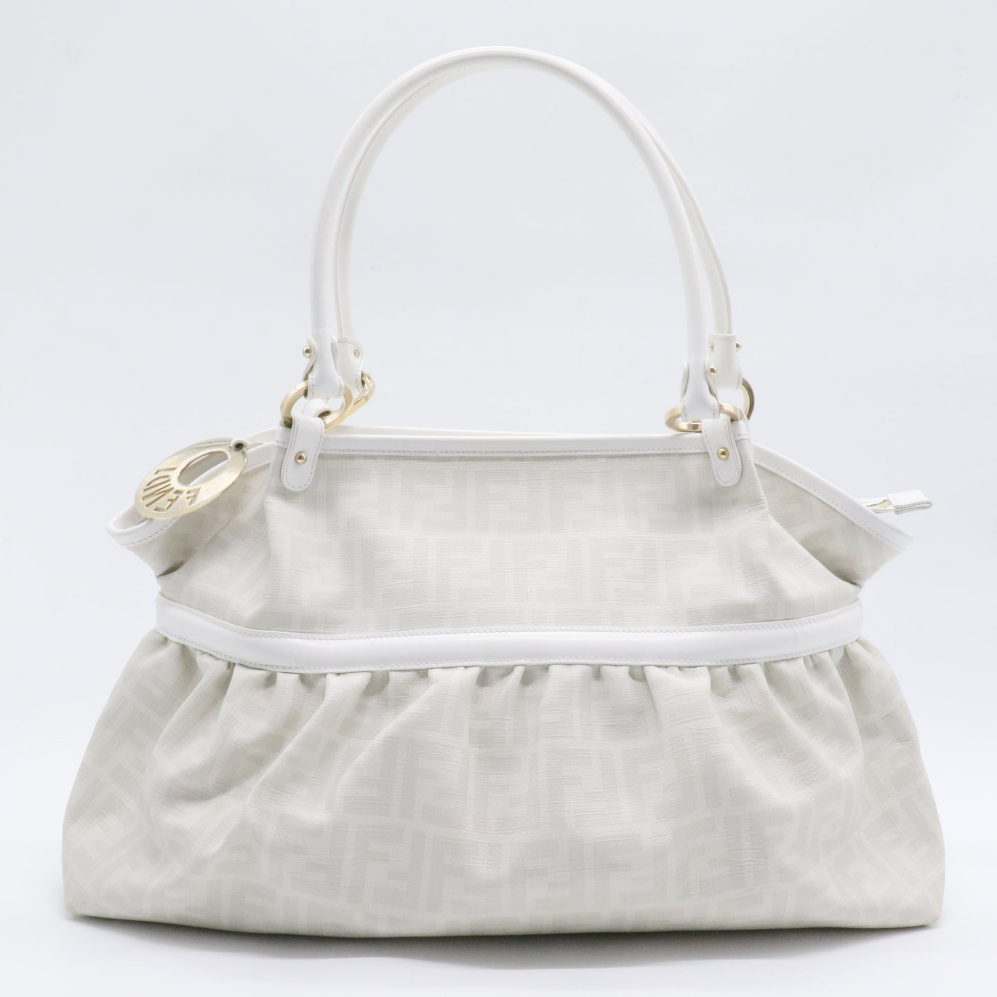 Chef Flap Bag Zucca Coated Canvas Small
