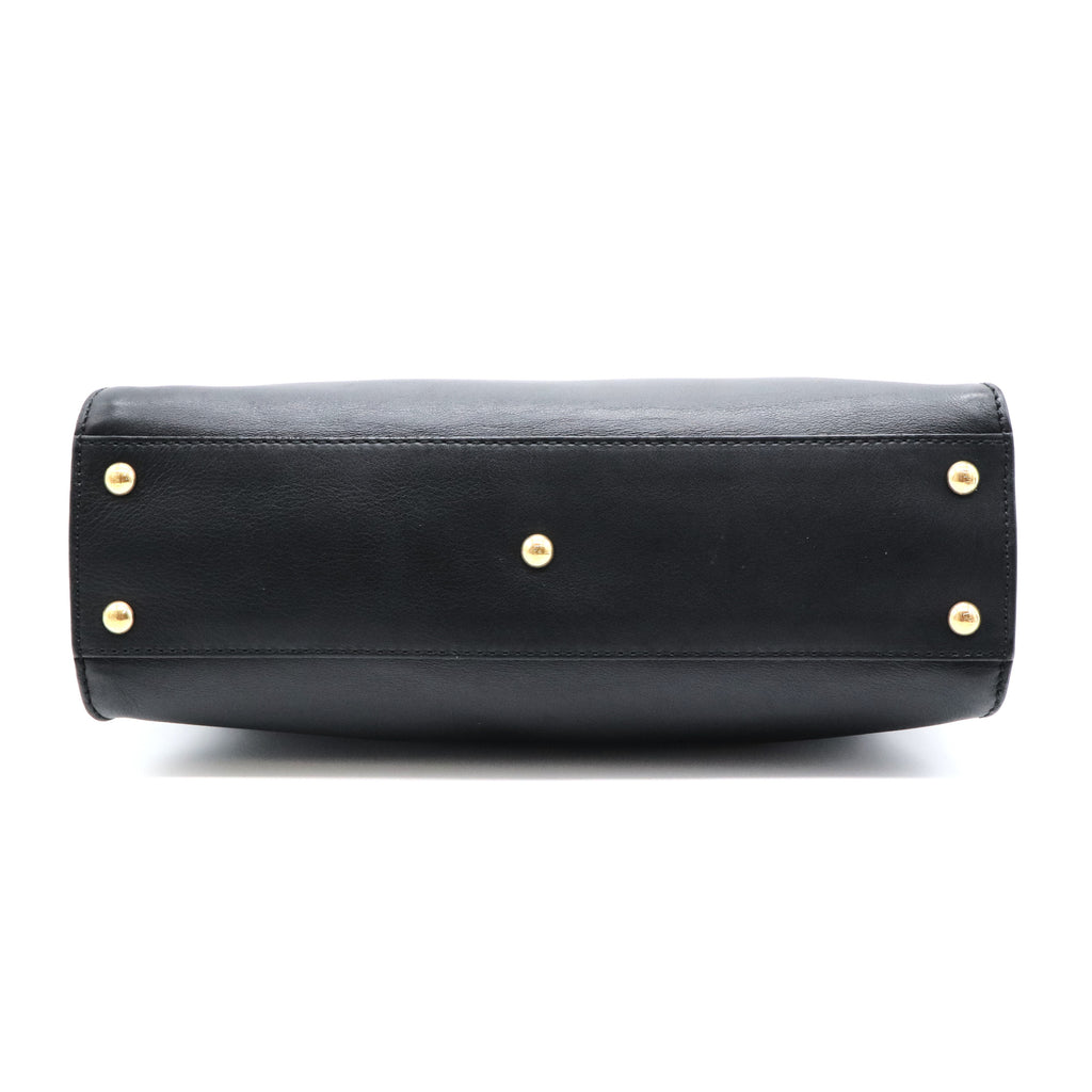 Peekaboo Bag Rigid Leather Regular Gisel