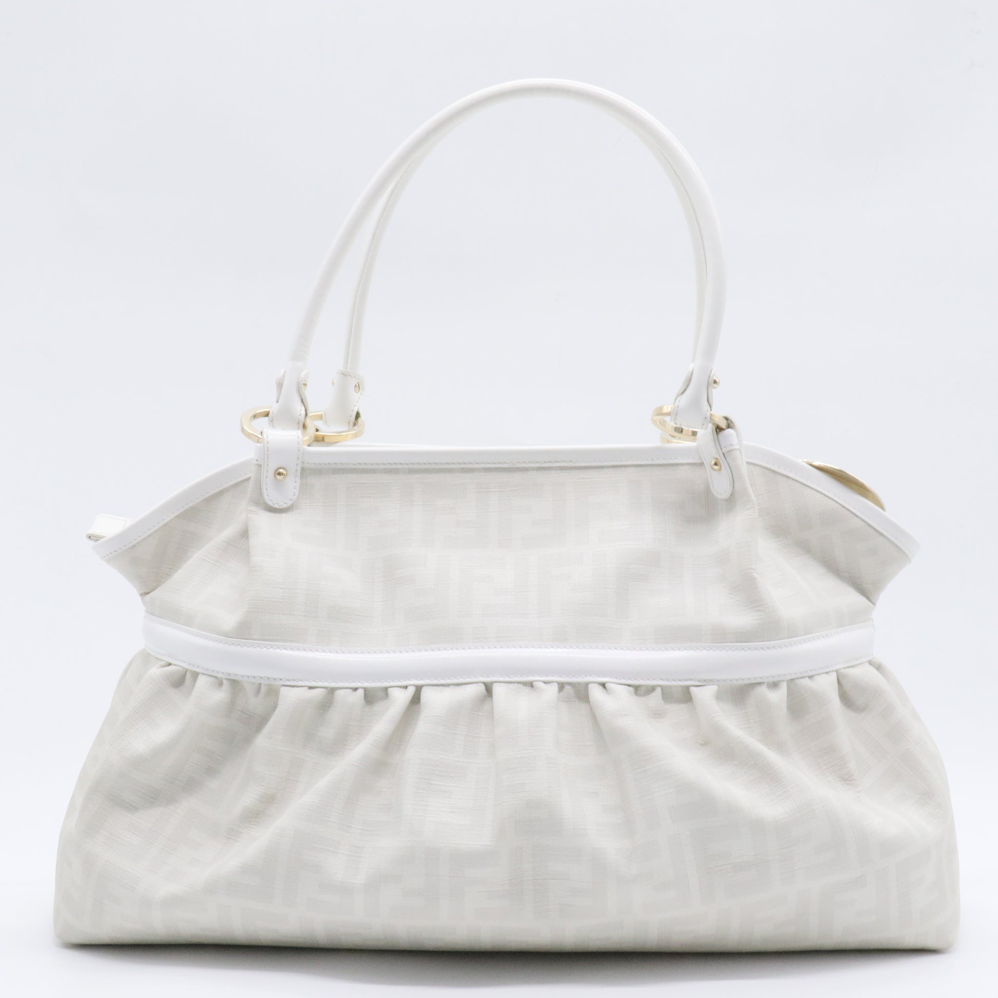 Chef Flap Bag Zucca Coated Canvas Small