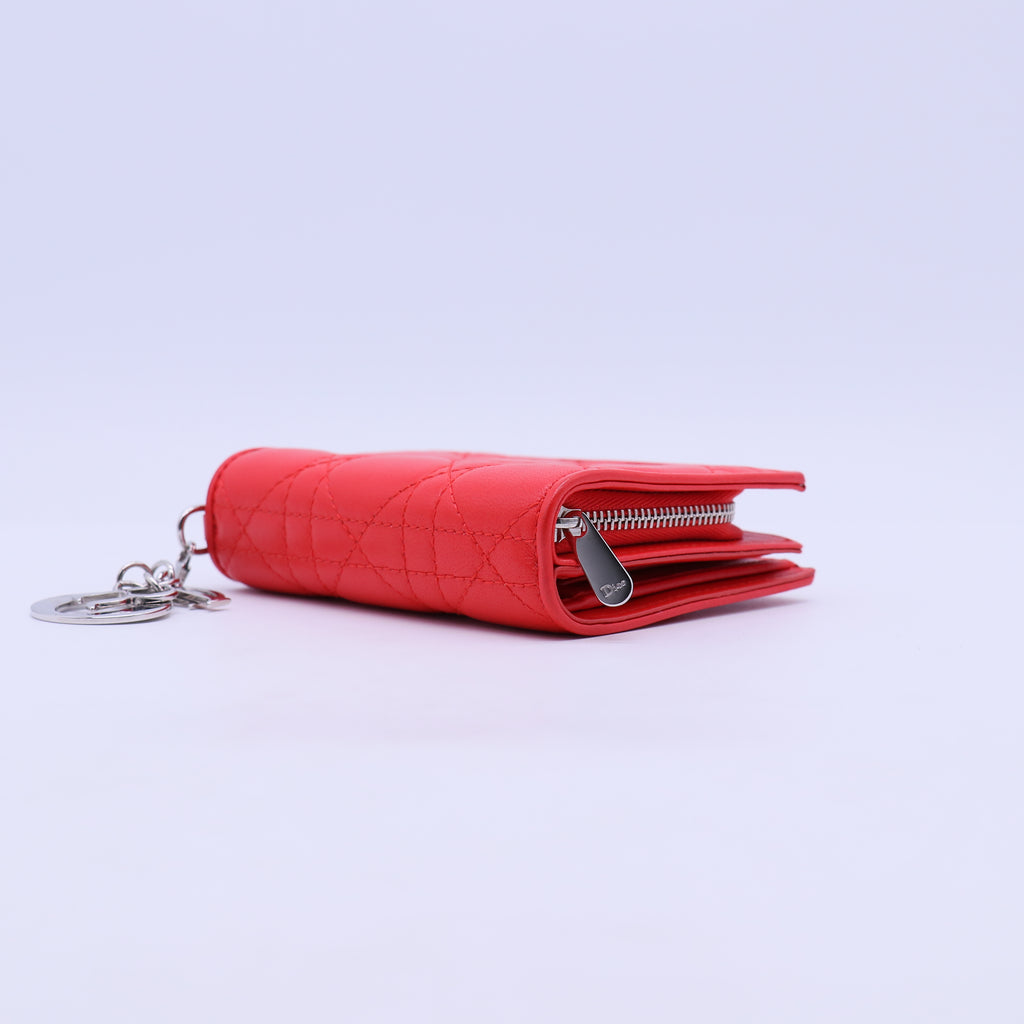 W21002 Dior Wallet Red