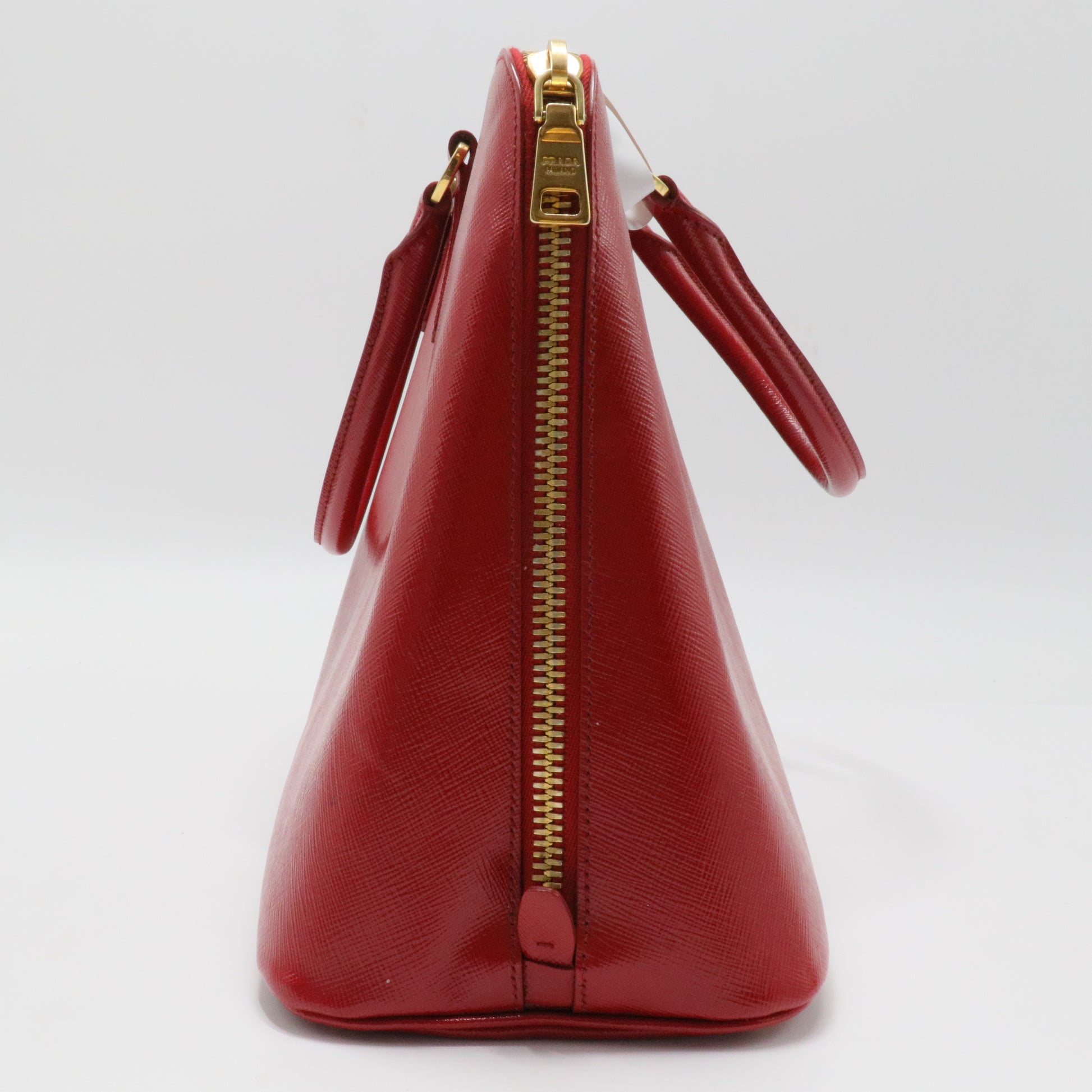 Prada Saffiano Vernice Promenade Bag