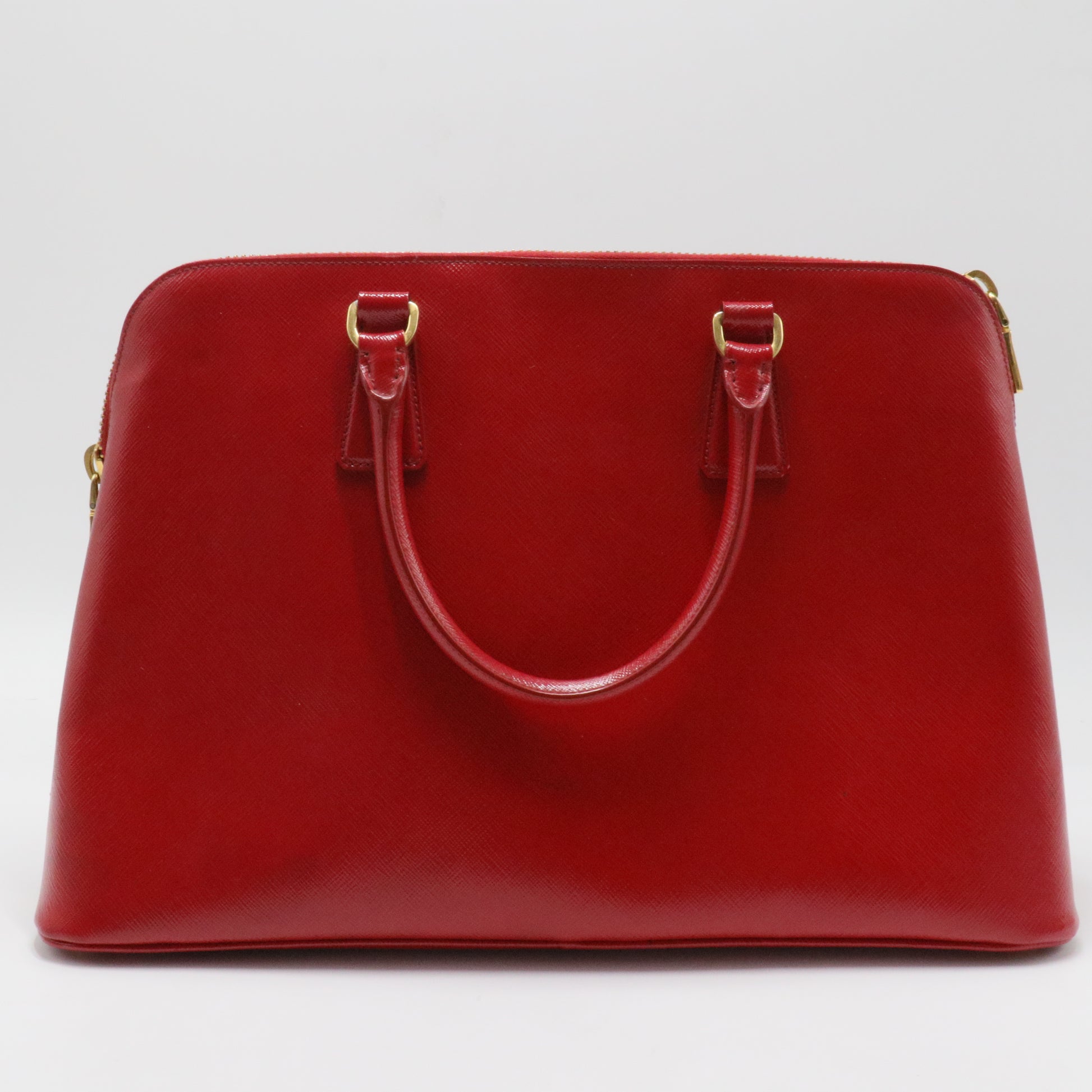 Prada Saffiano Vernice Promenade Bag