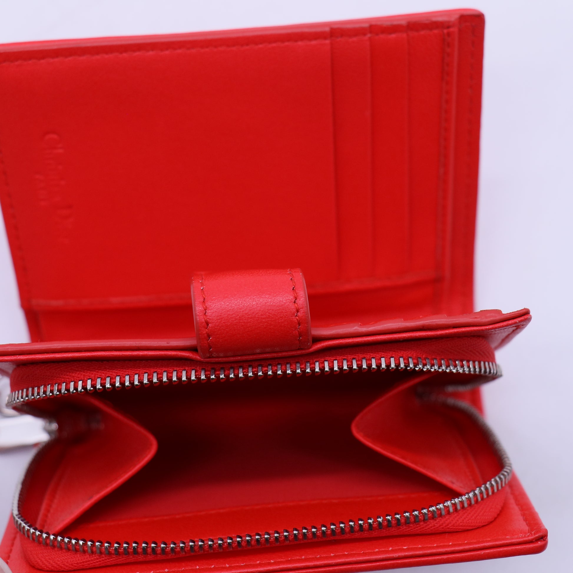 W21002 Dior Wallet Red