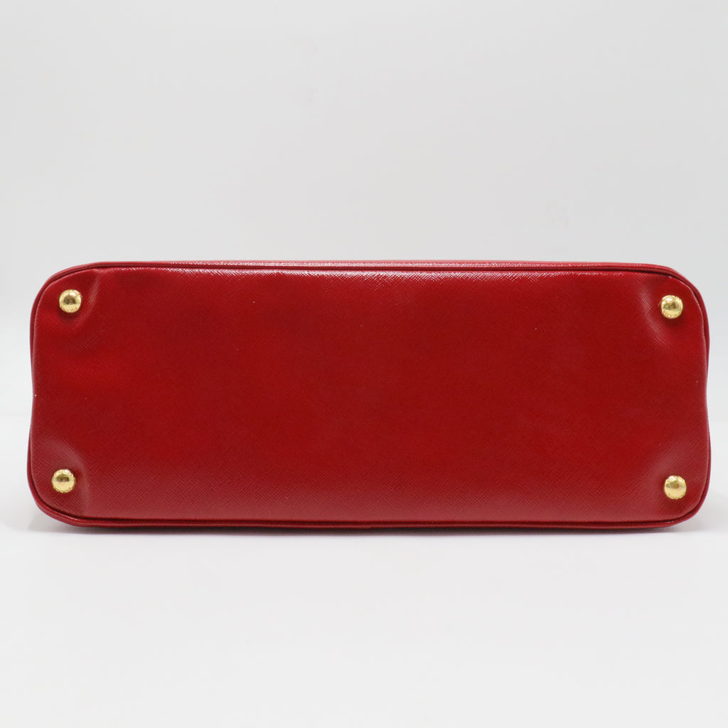 Prada Saffiano Vernice Promenade Bag