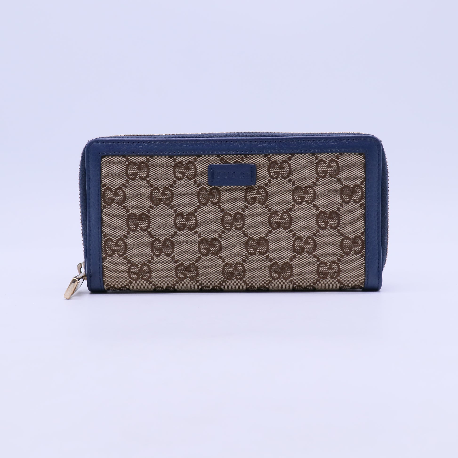 Monogram Calfskin Zip Around Wallet Black W20941