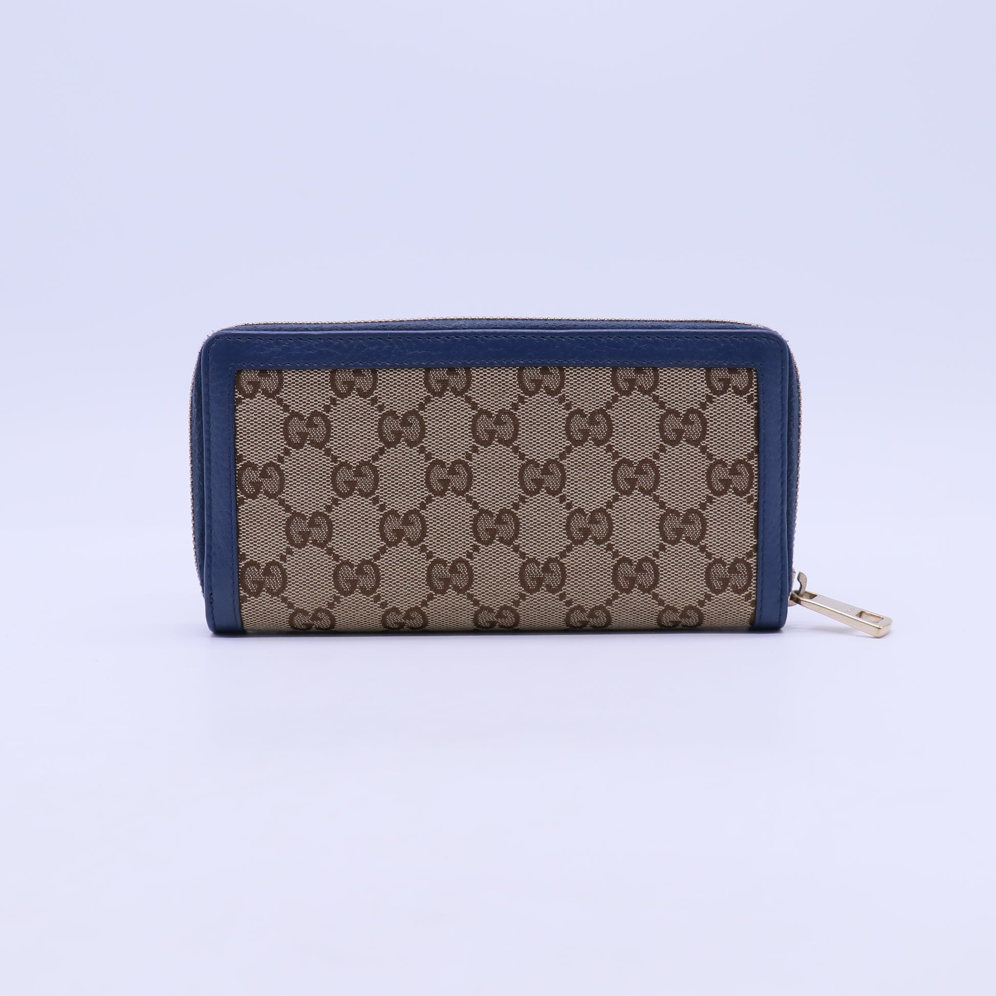 Monogram Calfskin Zip Around Wallet Black W20941