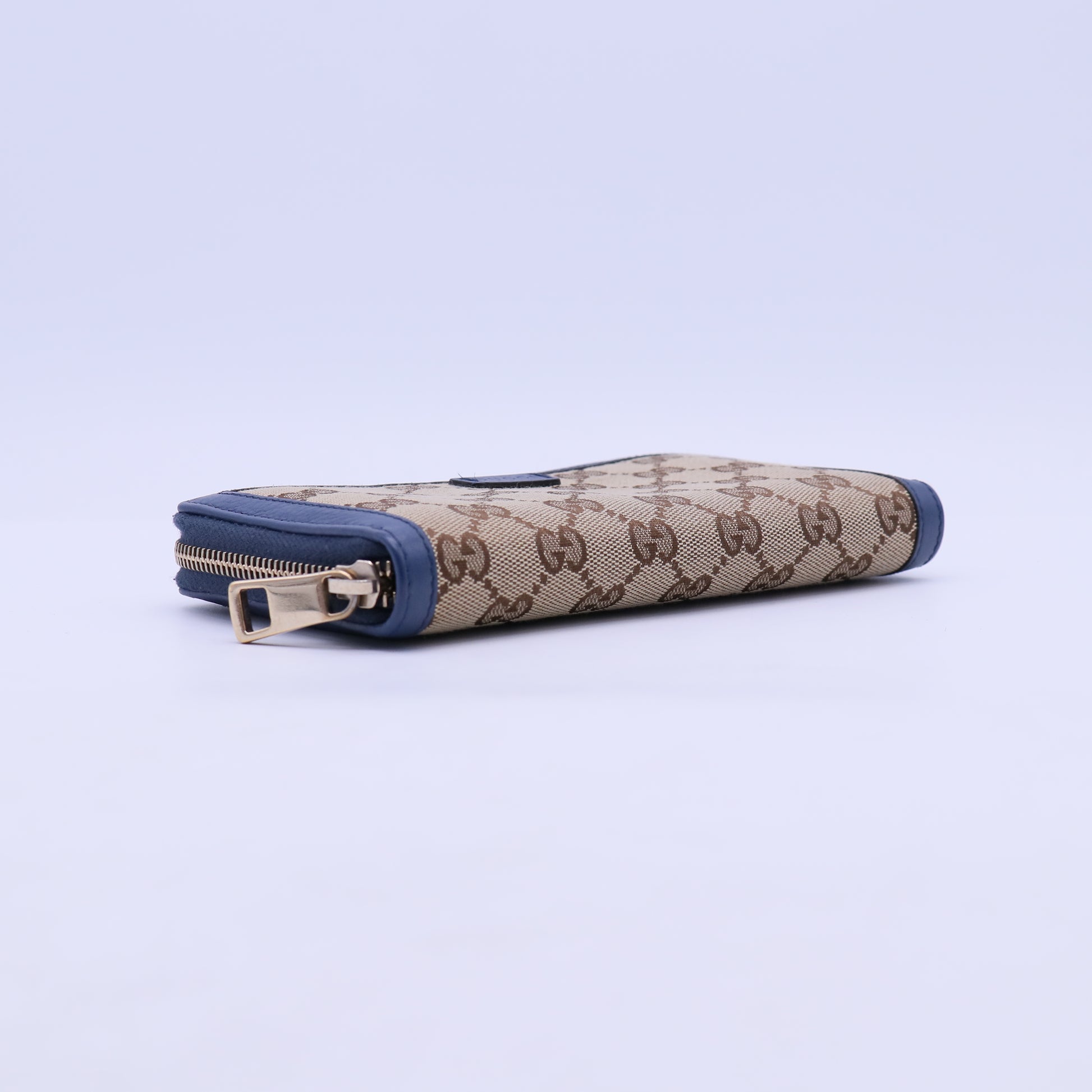 Monogram Calfskin Zip Around Wallet Black W20941