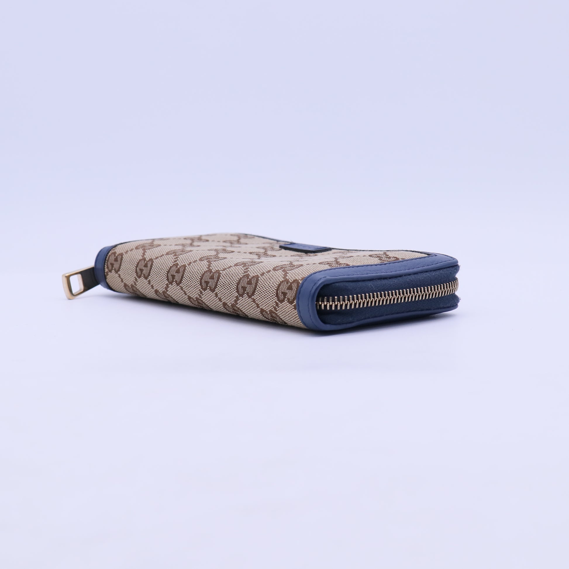 Monogram Calfskin Zip Around Wallet Black W20941