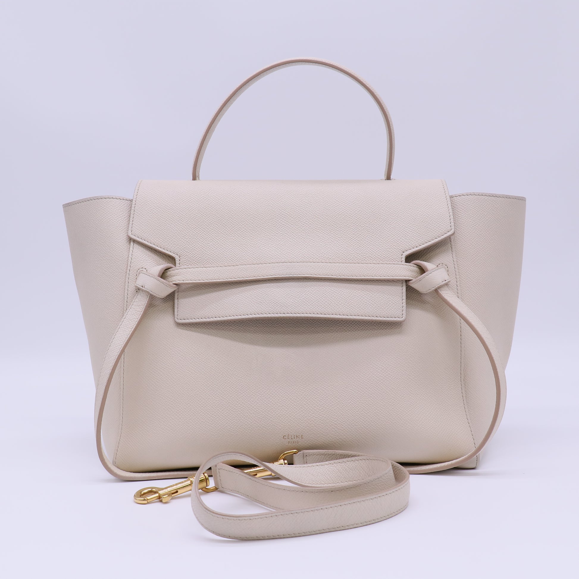 CELINE Mini Belt Bag in Grained Calfskin B22443
