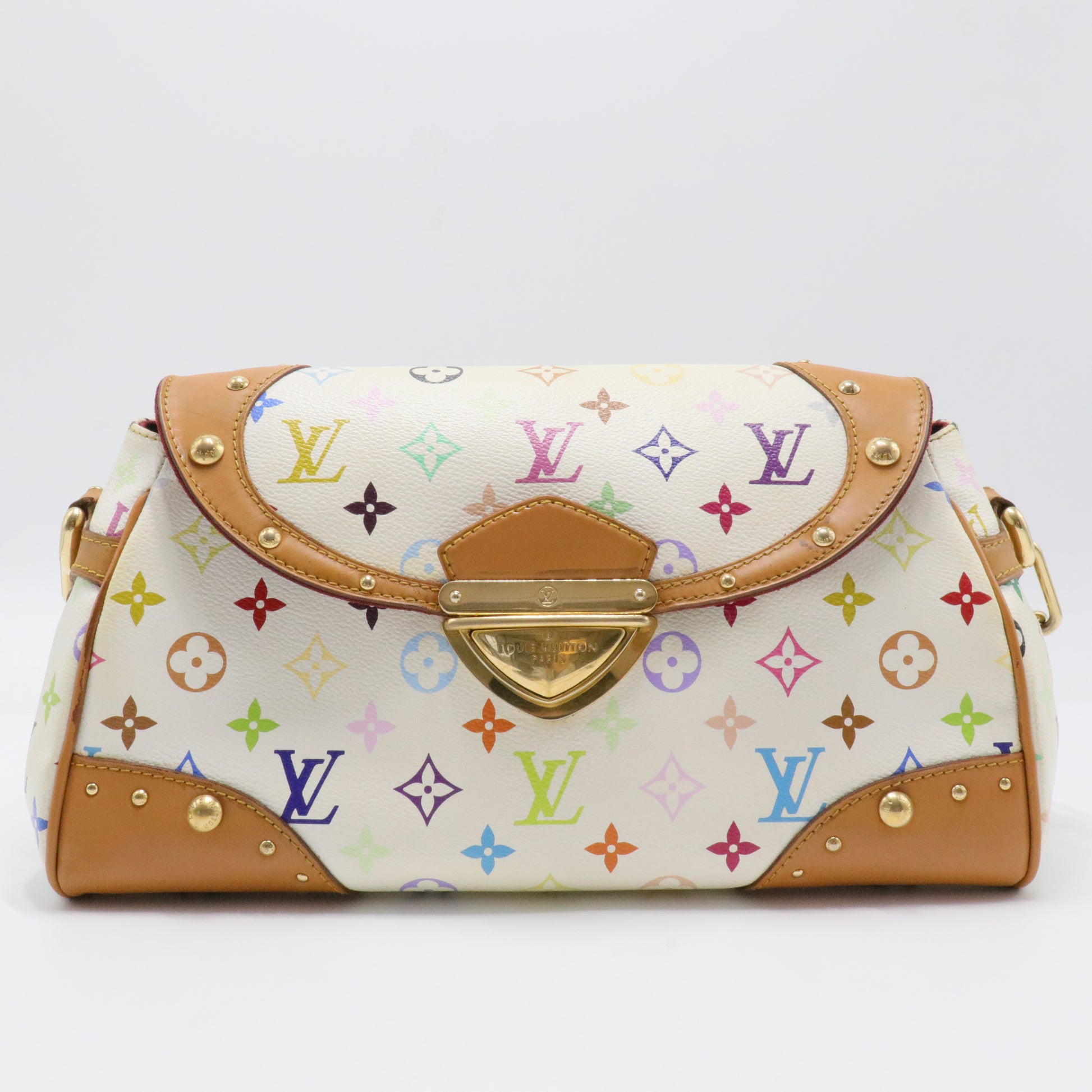 Louis Vuitton Beverly Handbag Monogram Multicolor MM