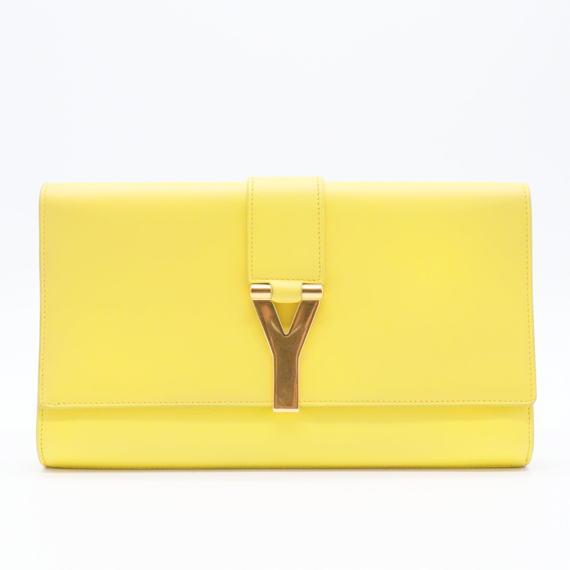 Calfskin Classic Y Ligne Clutch