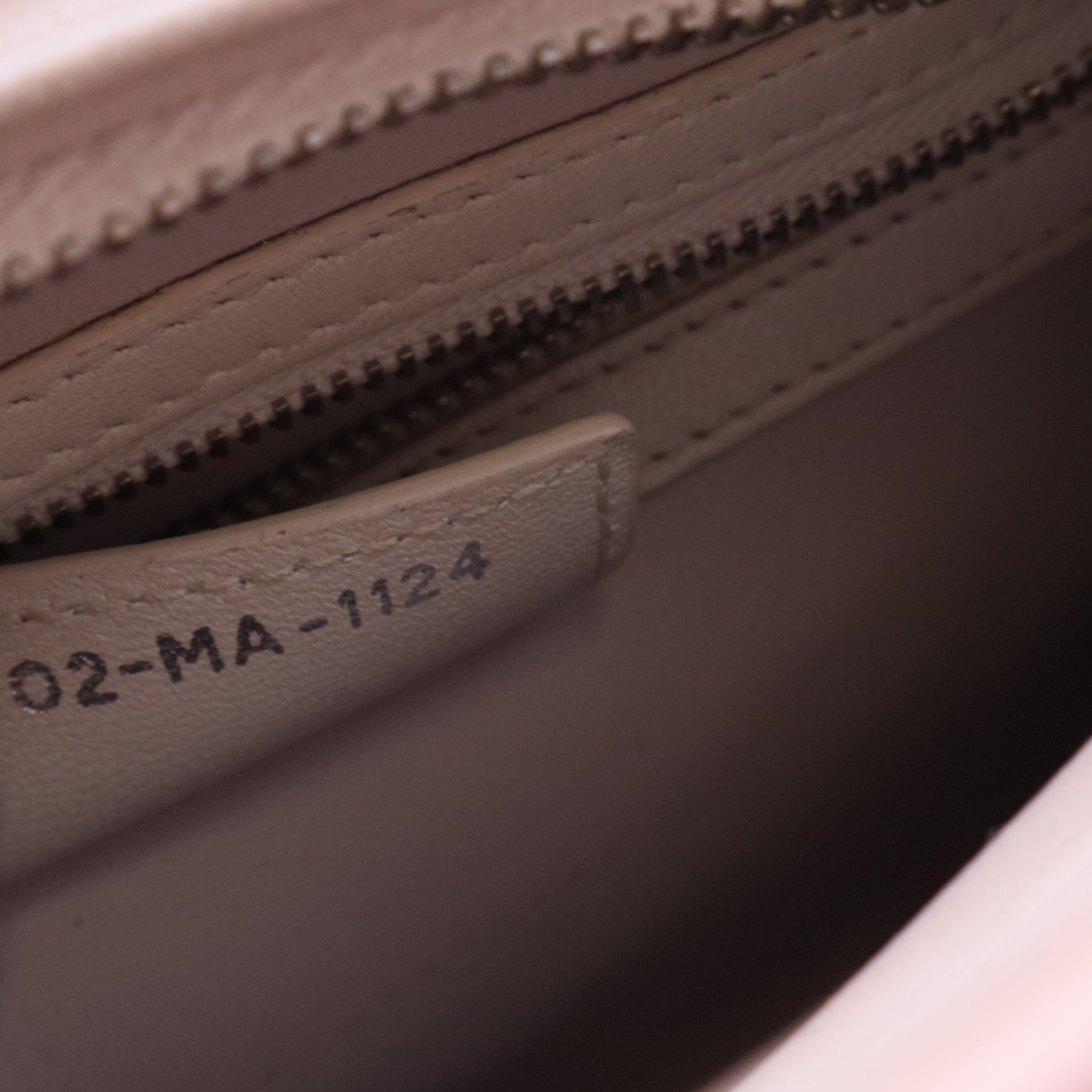 Rosa Mittel Bicolor Lammleder Macrocannage Genäht Lady Dior Pink B12237