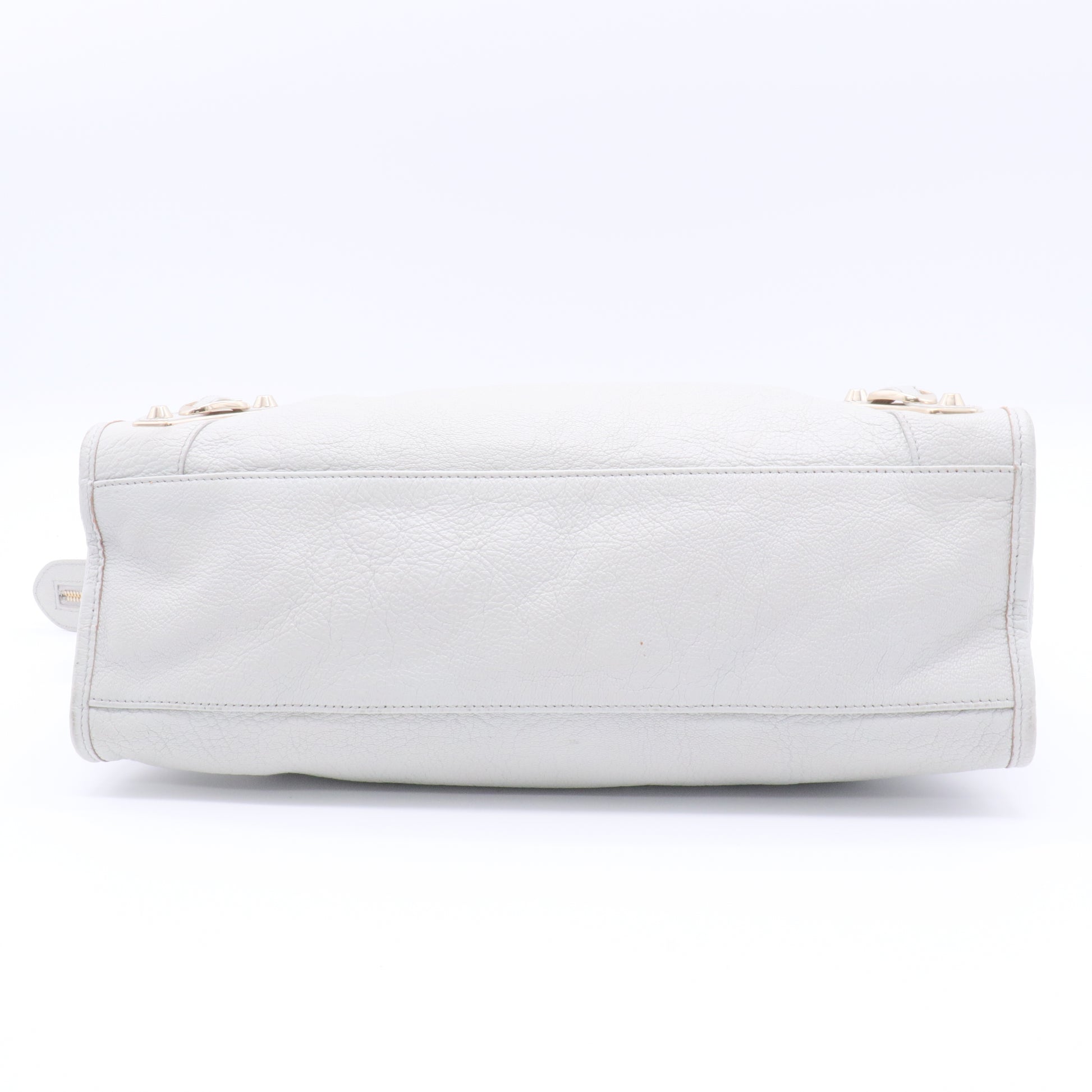 City Classic Metallic Edge Bag Leather Medium twins