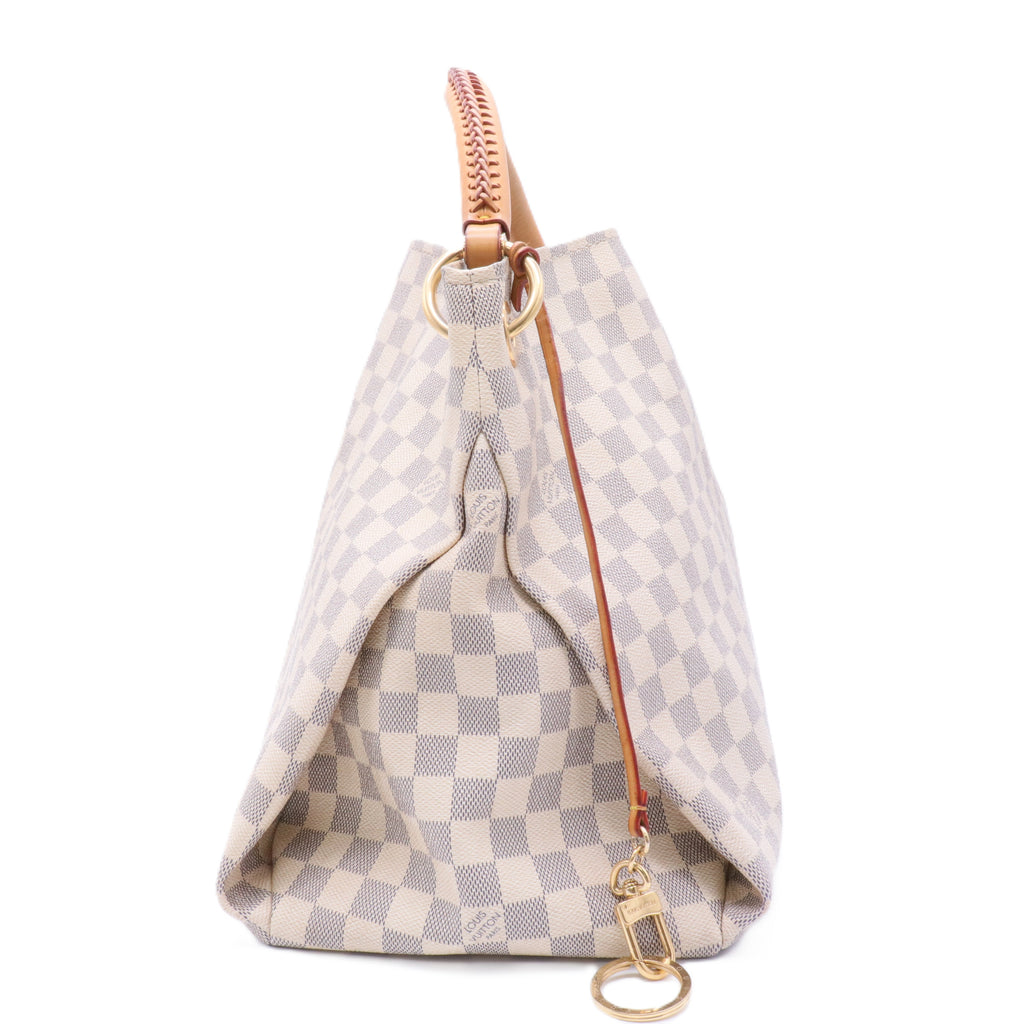 Artsy Handbag Damier MM twins
