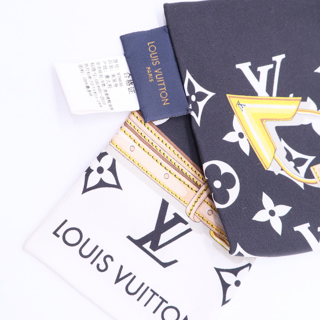 Monogram Confidential bandeau Silk W11158