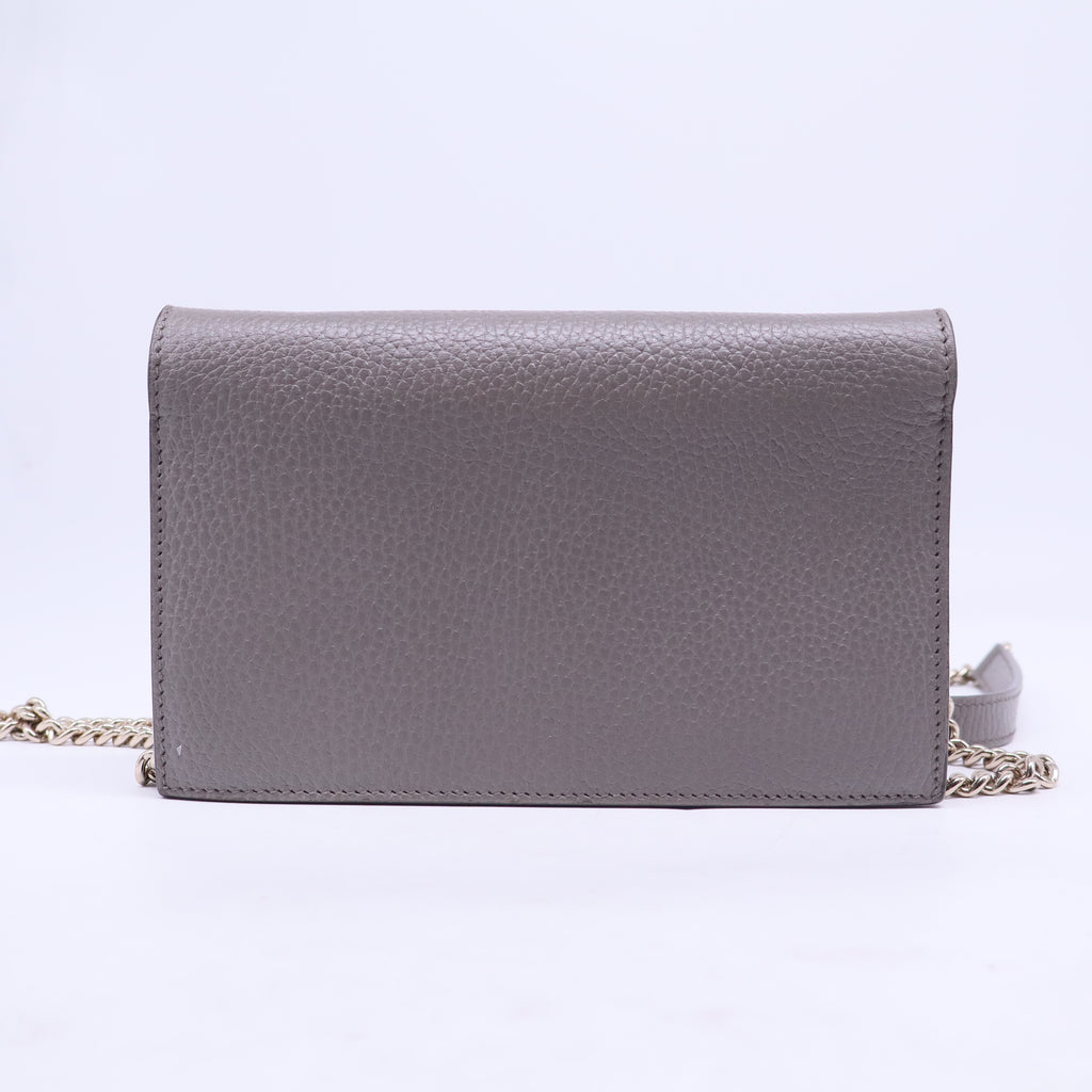 Interlocking Wallet on Chain (Outlet) LeatherB20420