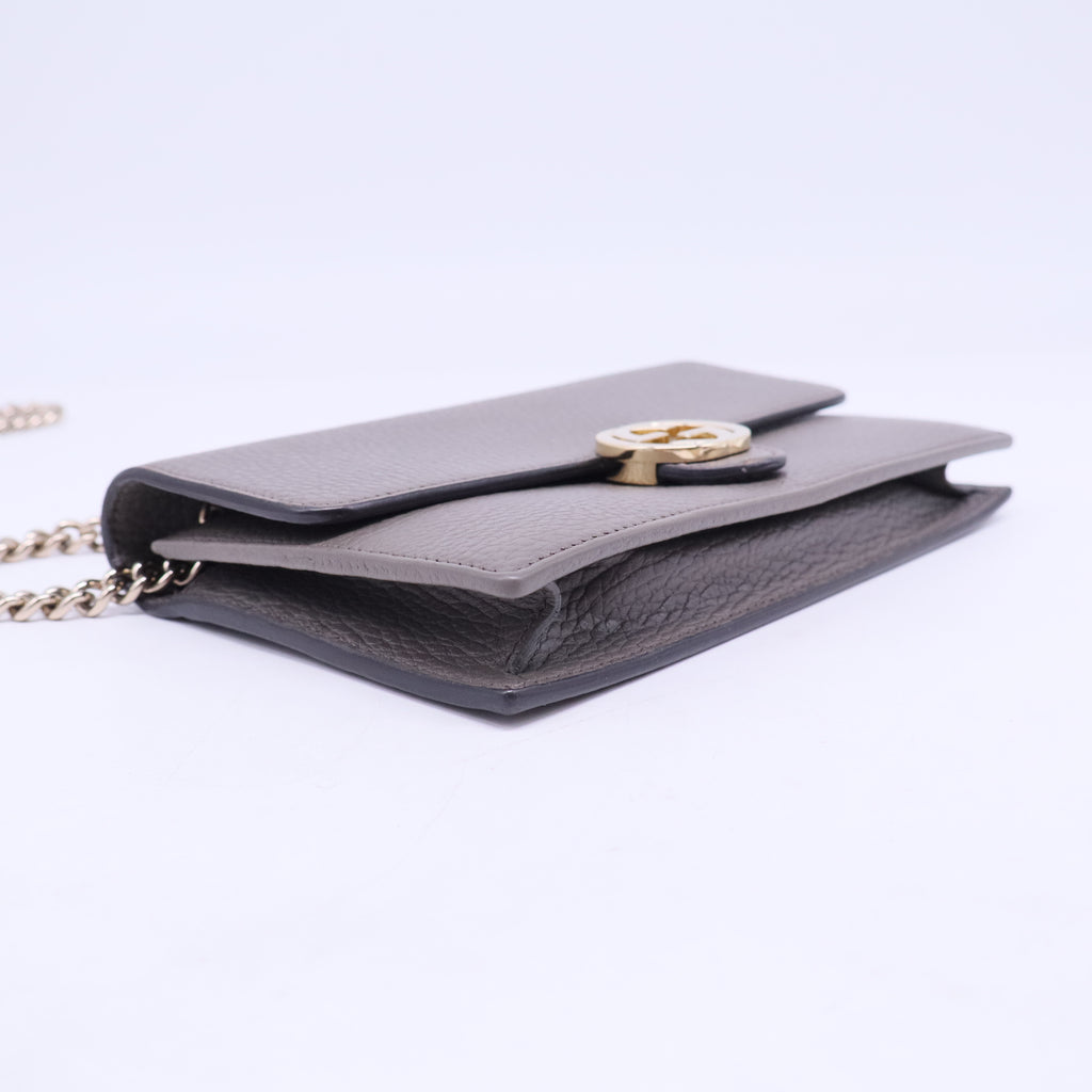 Interlocking Wallet on Chain (Outlet) LeatherB20420