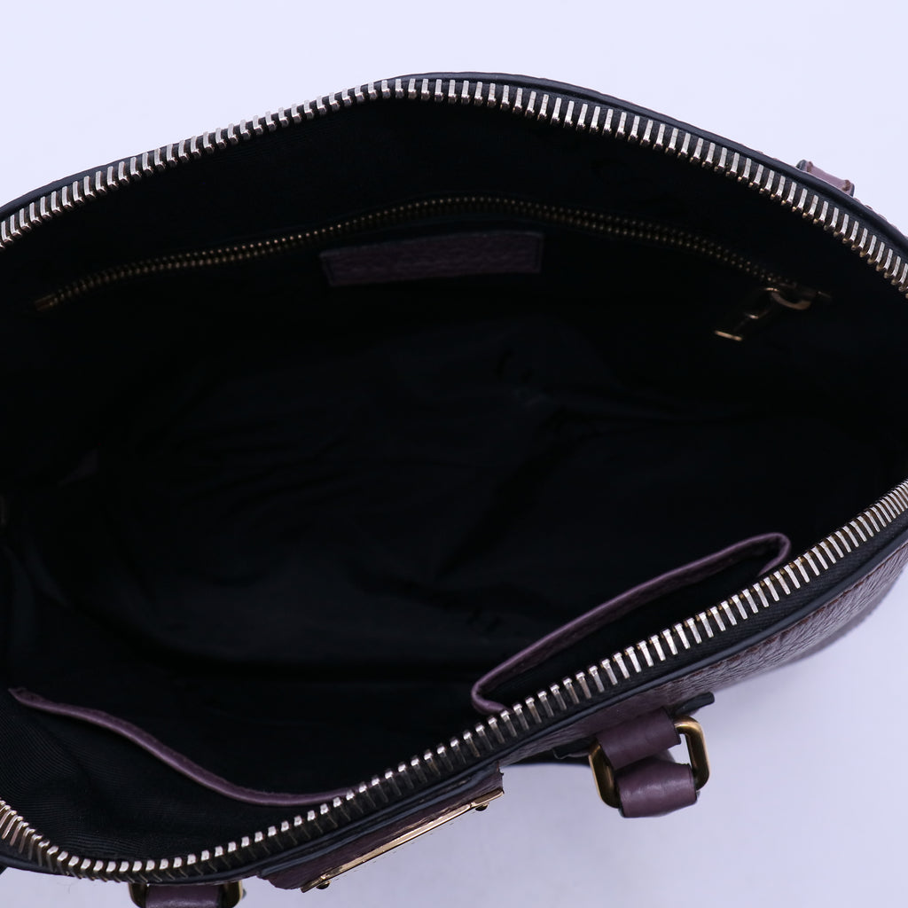 Orchard Heritage Grained Leather Handle Bag B21304