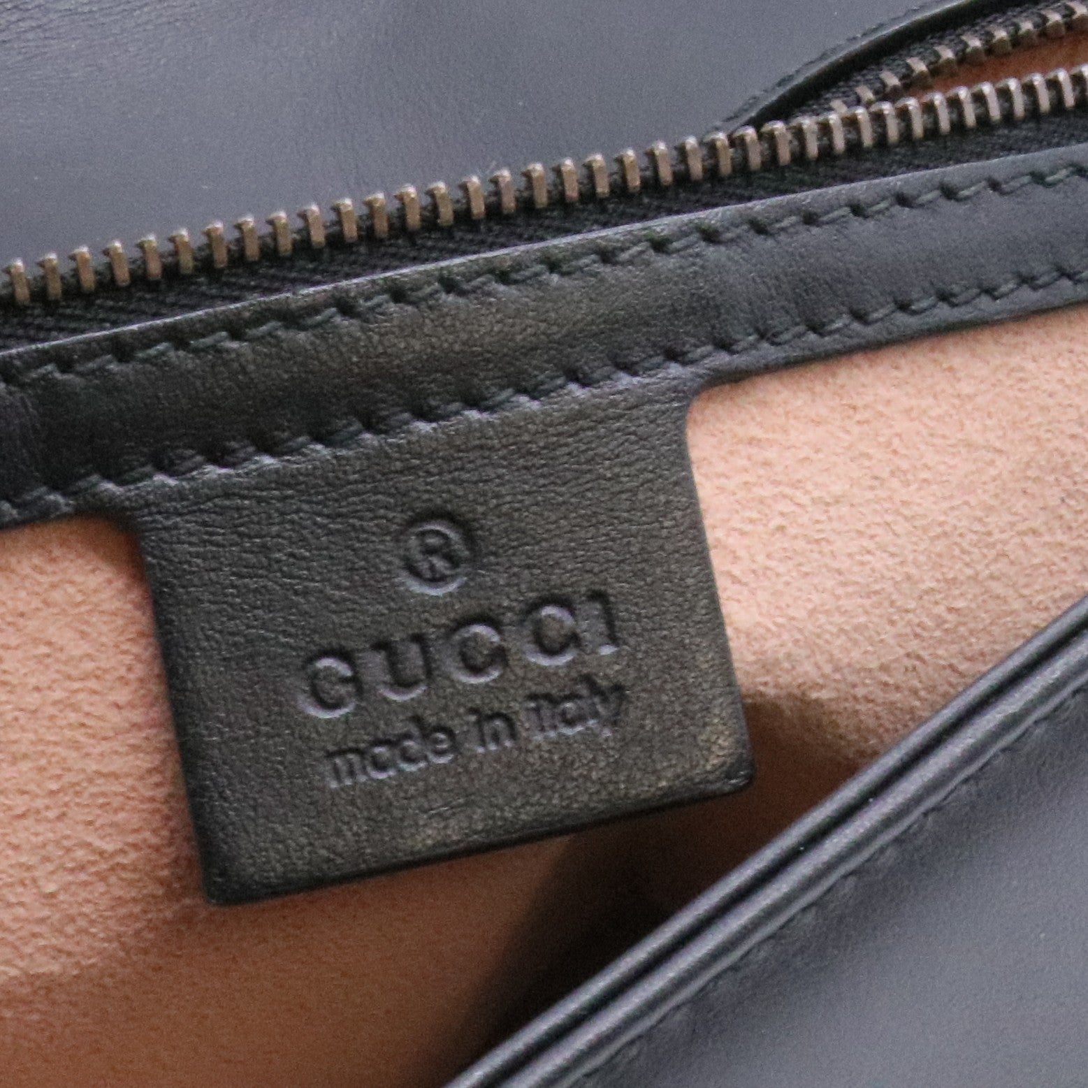 Black Quilted Leather Marmont Small Matelasse Shoulder Bag