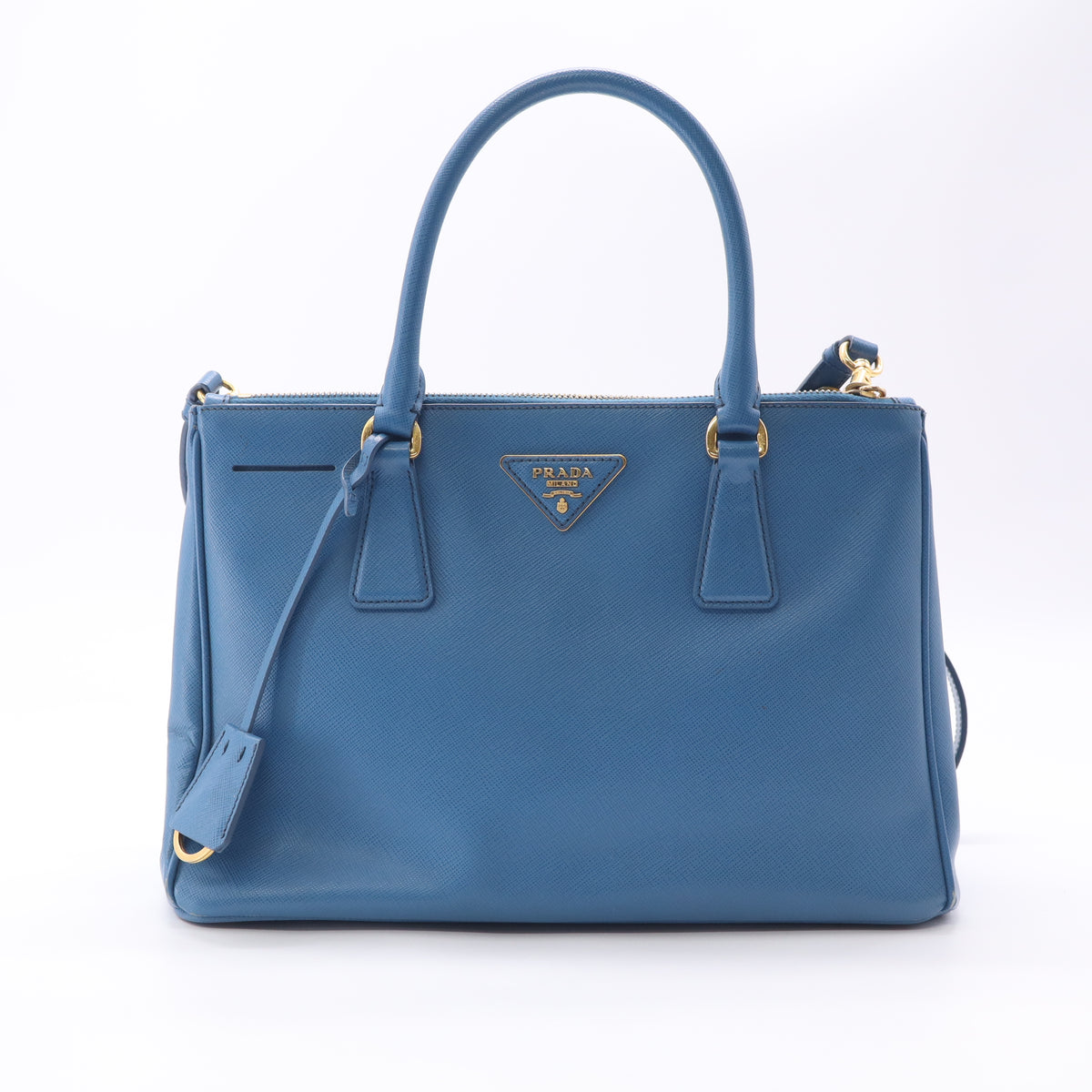 Galleria Double Zip Tote Saffiano Leather Small twins LDJ6448