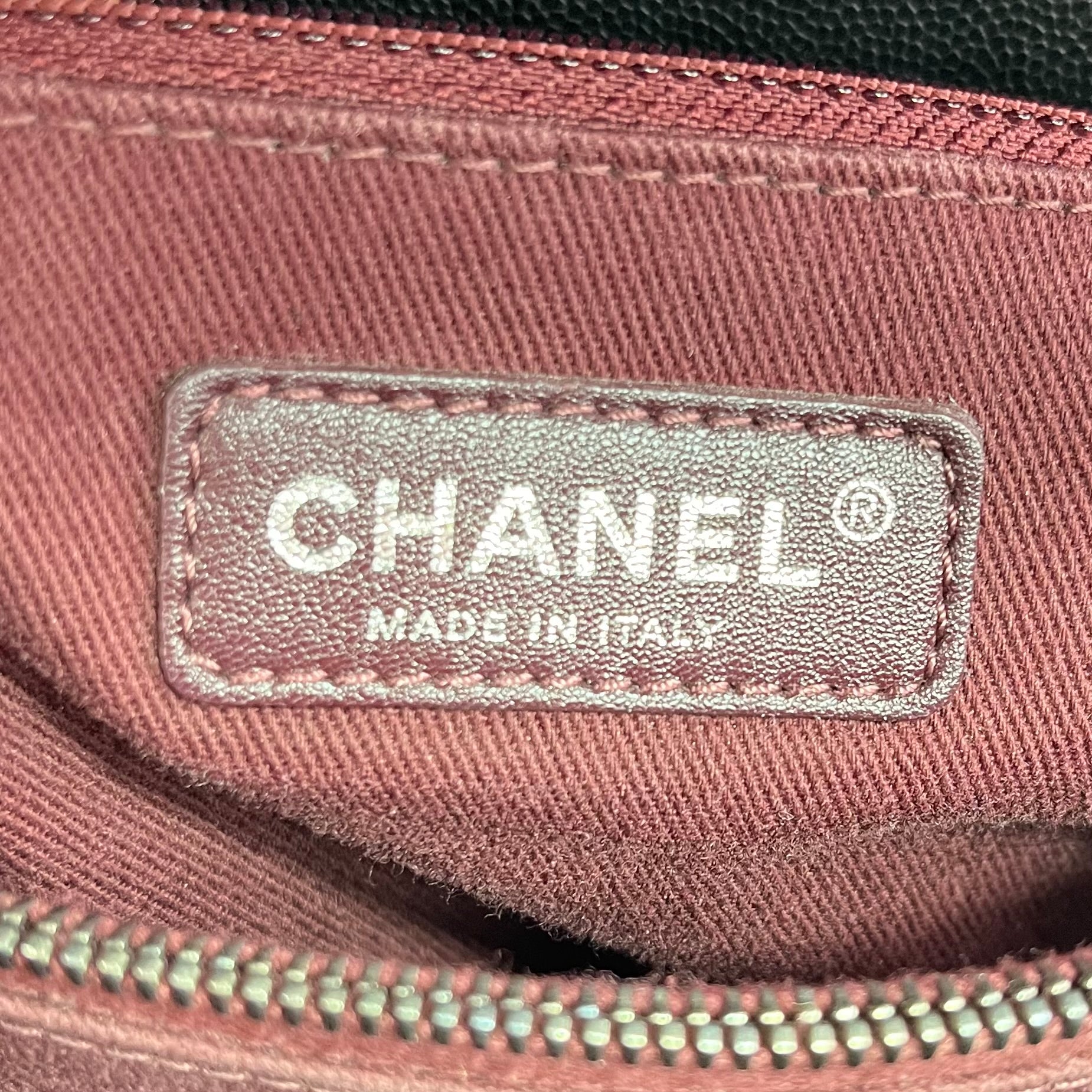 Caviar Quilted Medium Coco Handle Flap Black twins